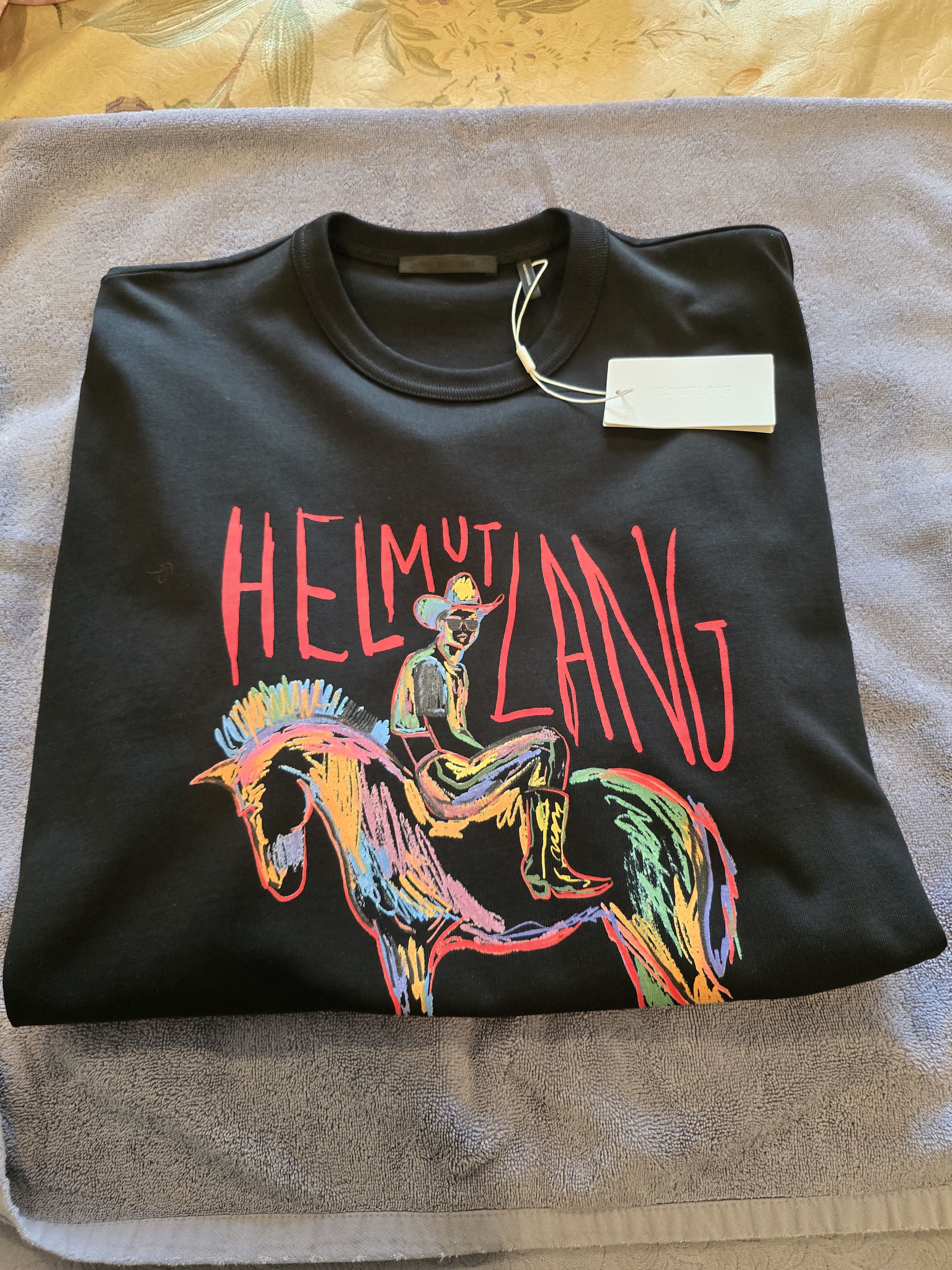 Helmut Lang BNWT HELMUT LANG COWBOY CAPSULE T SHIRT SIZE MEDIUM Size US M / EU 48-50 / 2 - 7 Thumbnail