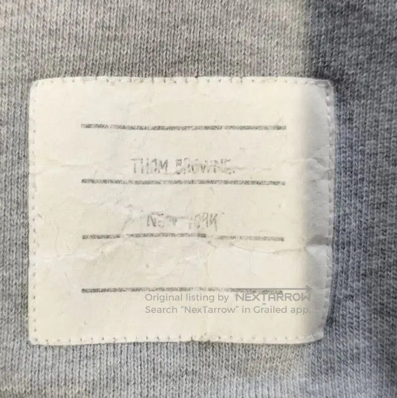 Thom Browne Thom Browne Gray Cotton Casual Pants . Size 23" - 3 Thumbnail