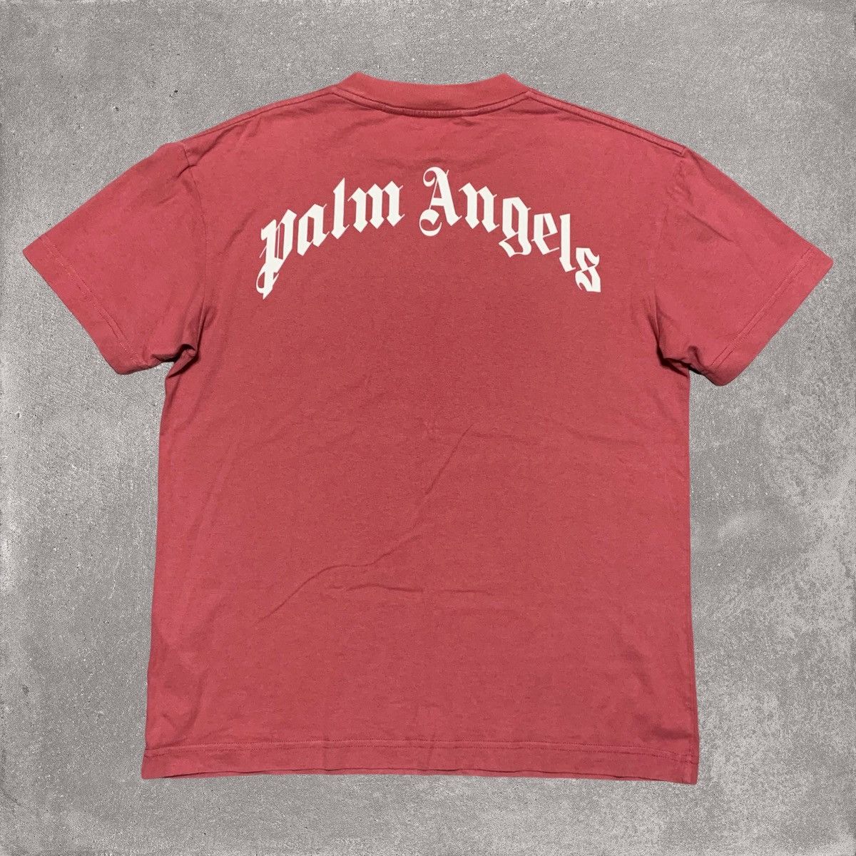 Palm Angels Palm Angels Medium Kill The Bear Burgundy Tee Size US M / EU 48-50 / 2 - 2 Thumbnail