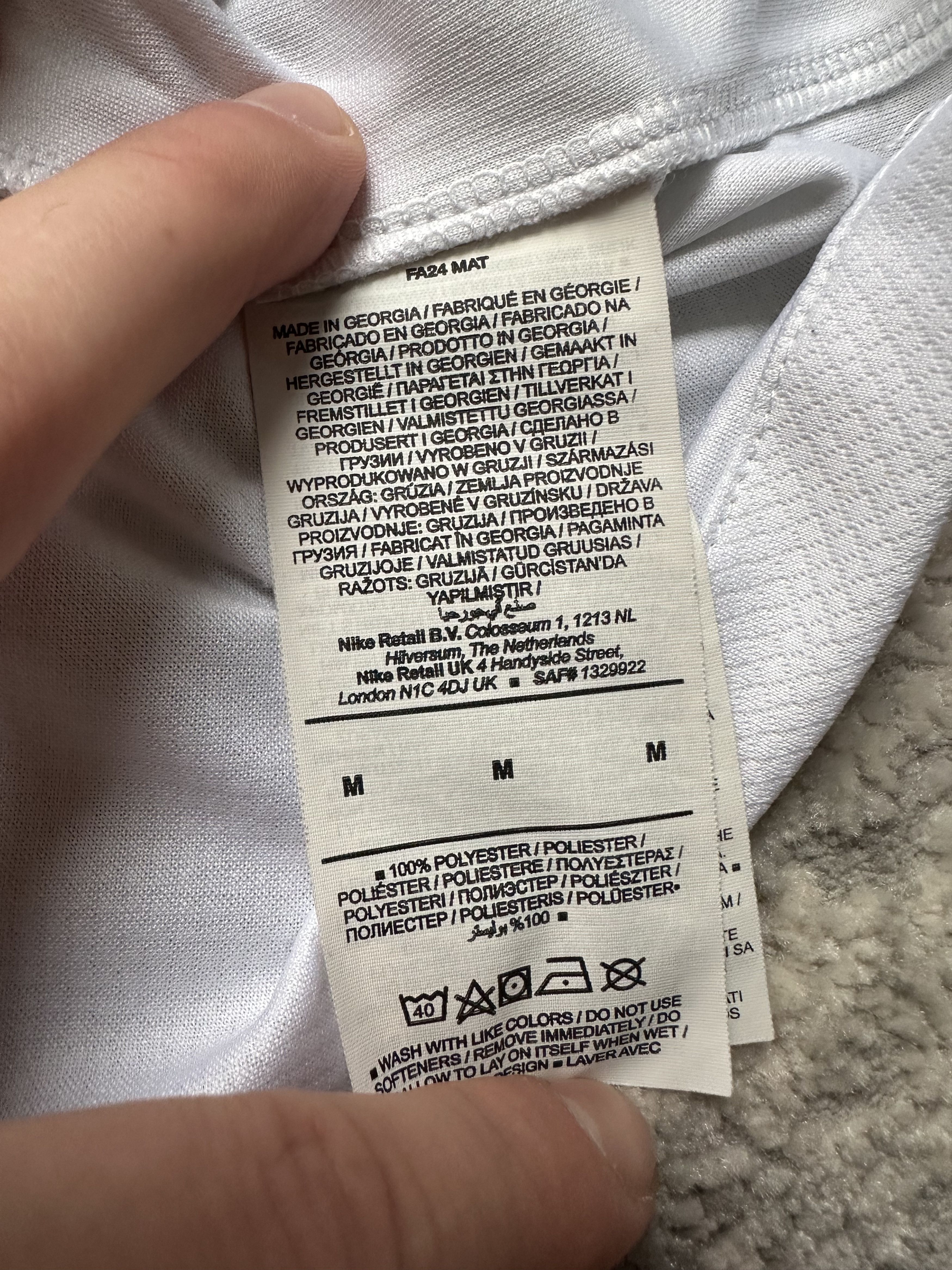 Nike Undefeated x Birmingham City F.C. x Nike Jersey Size US M / EU 48-50 / 2 - 5 Thumbnail