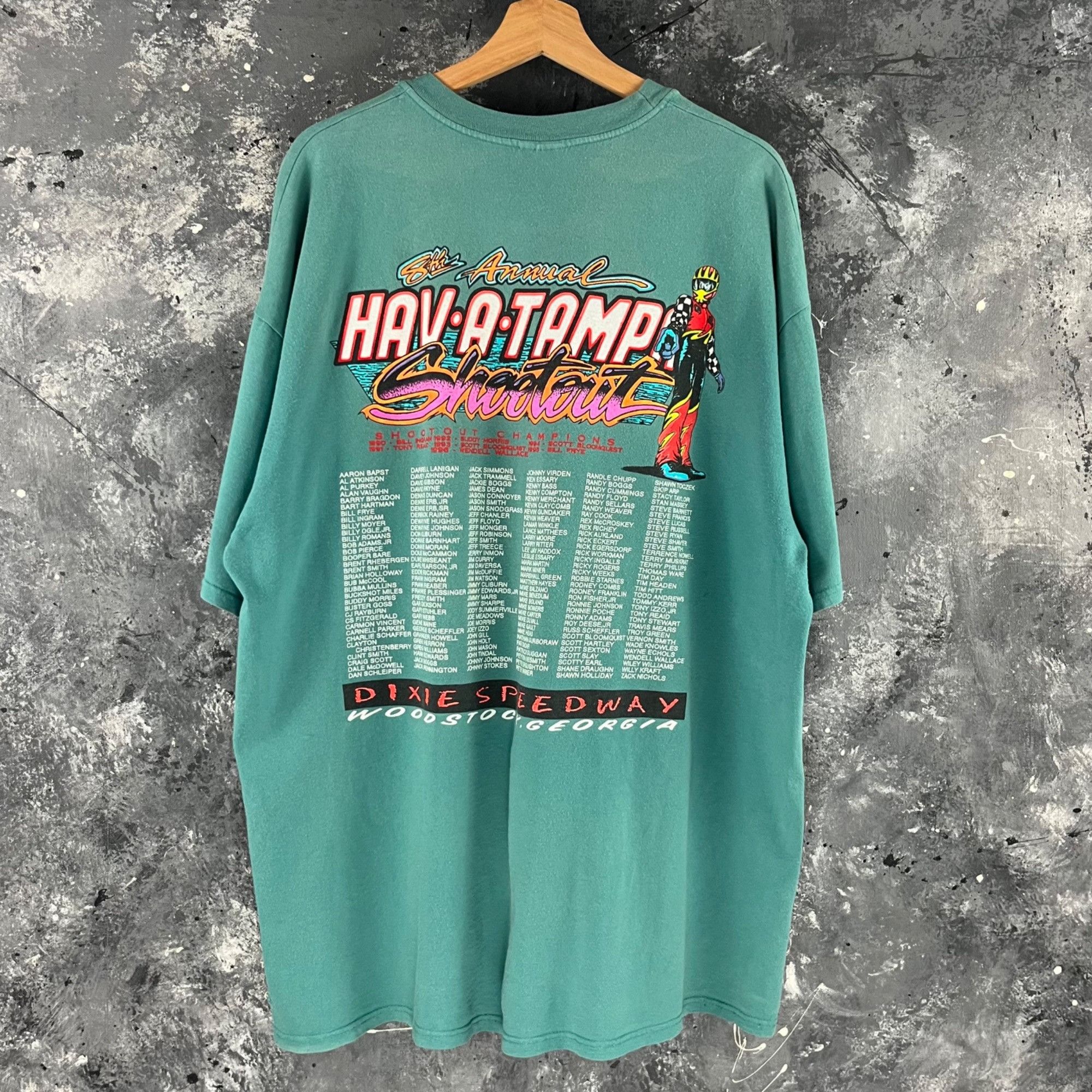 Vintage Vintage 1996 Woodstock Racing shirt Size US XXL / EU 58 / 5 - 2 Thumbnail