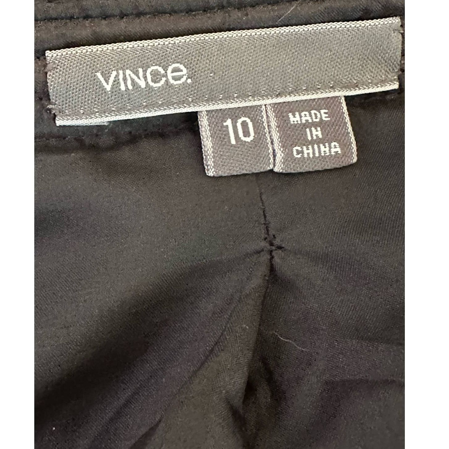 Vince Vince. black woven long sleeves blazer jacket size 10 Size L / US 10 / IT 46 - 3 Thumbnail