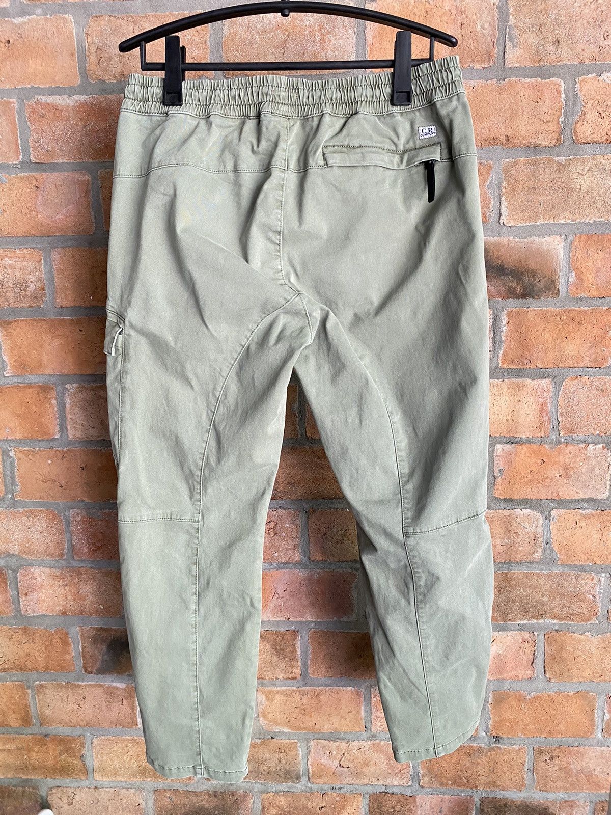 C.P. Company C.P. COMPANY Olive Green Utility Cargo Pants Size US 34 / EU 50 - 4 Thumbnail