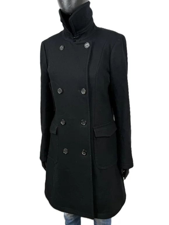 Tommy Hilfiger Cappotto Lana Tommy Hilfiger Nero Donna Taglia M Size M / US 6-8 / IT 42-44 - 6 Thumbnail