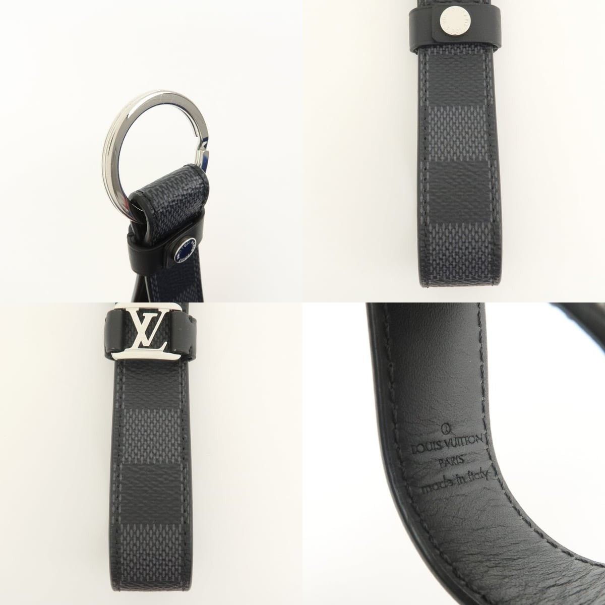 Louis Vuitton Louis Vuitton Damier Graphite Key Chain Size ONE SIZE - 4 Thumbnail
