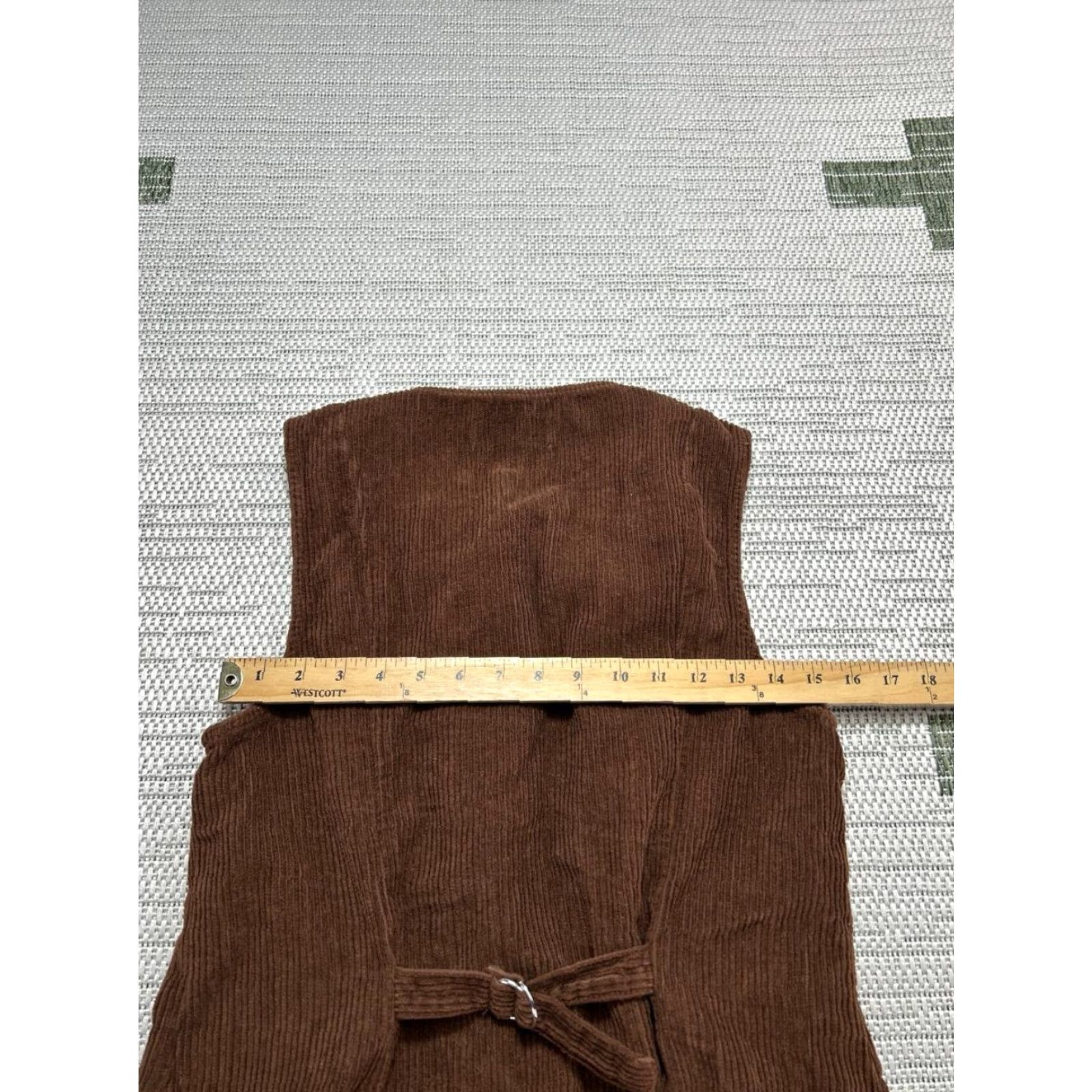 Reformation Reformation Dress Womens 10 Brown Cotton Corduroy Bodycon Dress Size L / US 10 / IT 46 - 5 Thumbnail