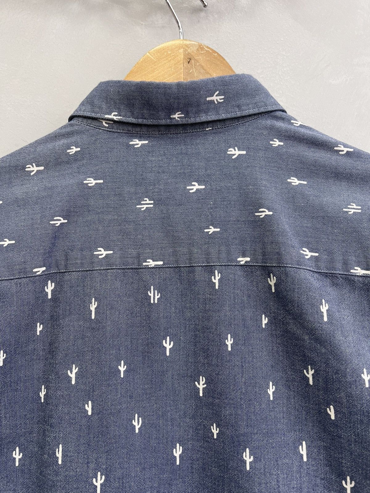 Kenzo Kenzo Shirt button up Streetwear Cactus Print Size US L / EU 52-54 / 3 - 11 Thumbnail