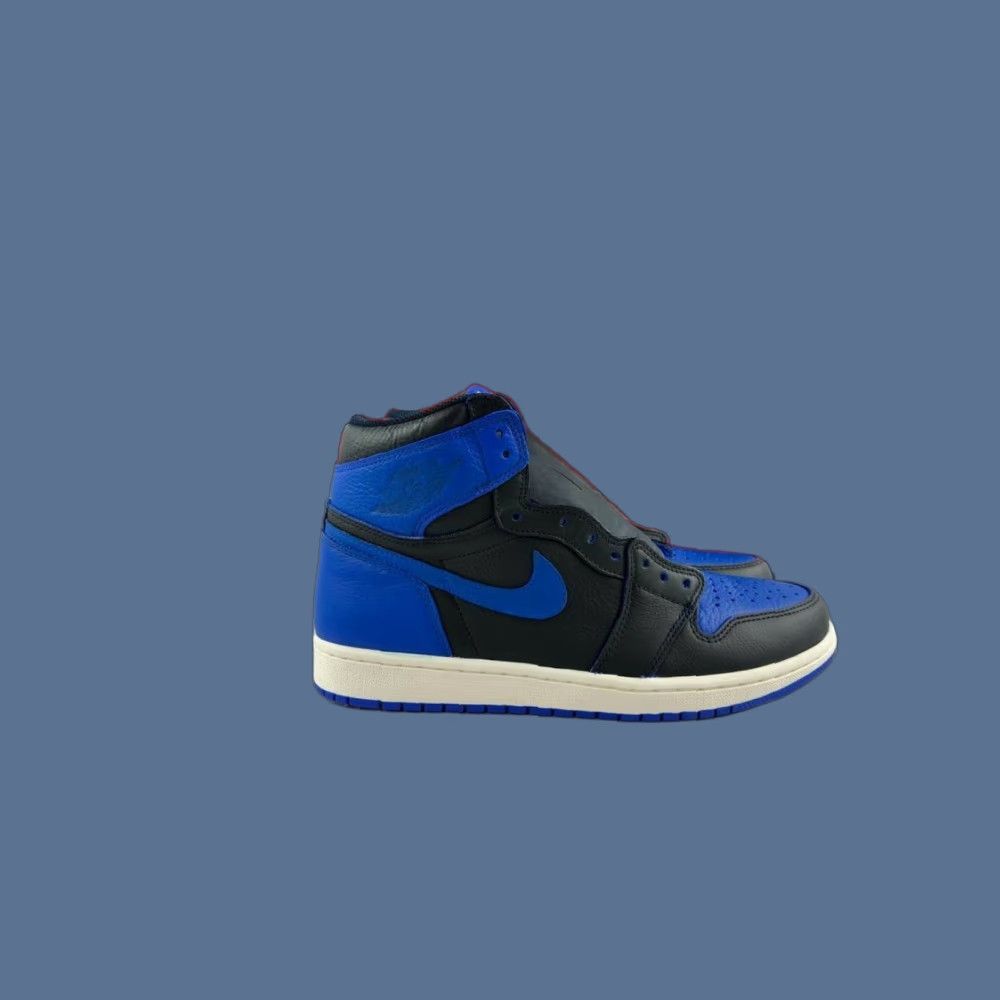 Jordan Brand Nike Air Jordan 1 Retro High Hyper Royal 555088-401 Sneakers Men Size 10 Blue Leather Custom Size US 10 / EU 43 - 1 Thumbnail