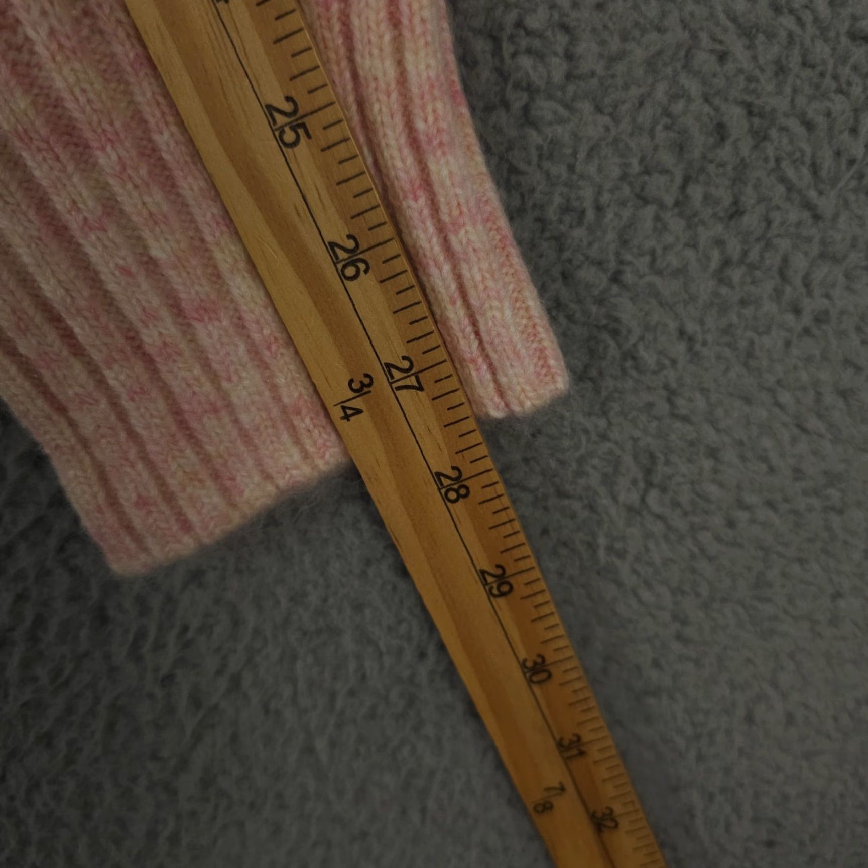 Talbots Talbots Sweater Adult L Pink Cable Knit Wool Blend Soft Knit Pullover Balloon Sleeve Size L / US 10 / IT 46 - 7 Thumbnail