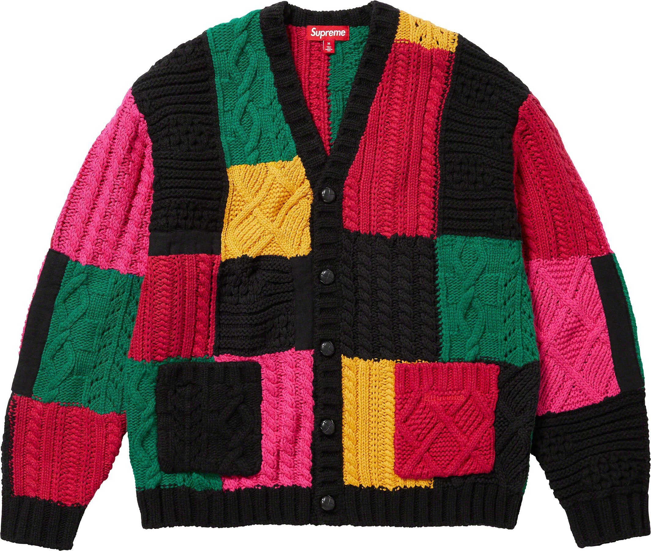 【XL】supreme cow print cardigan Supreme Cow Print Cardigan Black Men's - FW21 - US
