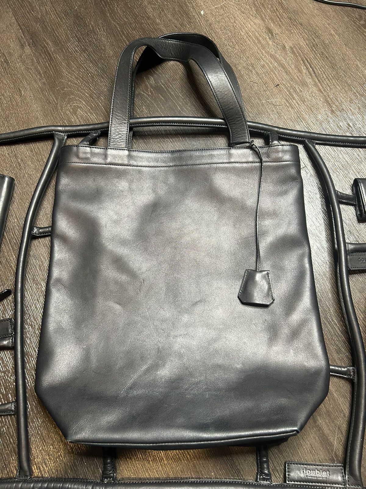 Doublet GRAIL Plamodel Leather Bag Size ONE SIZE - 11 Thumbnail
