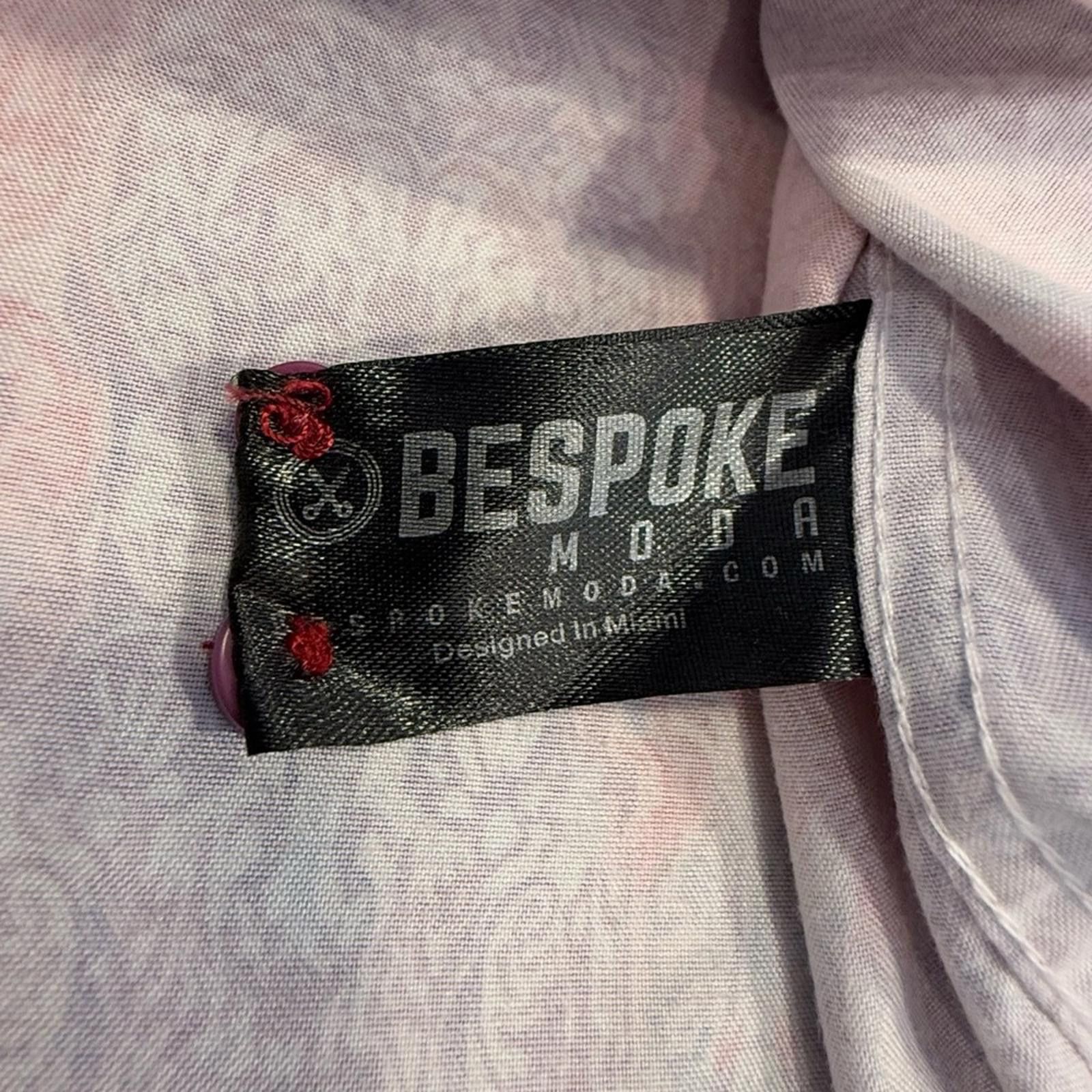 Bespoken Bespoke flip cuff long sleeve button up shirt purple pink XL Size US XL / EU 56 / 4 - 9 Thumbnail
