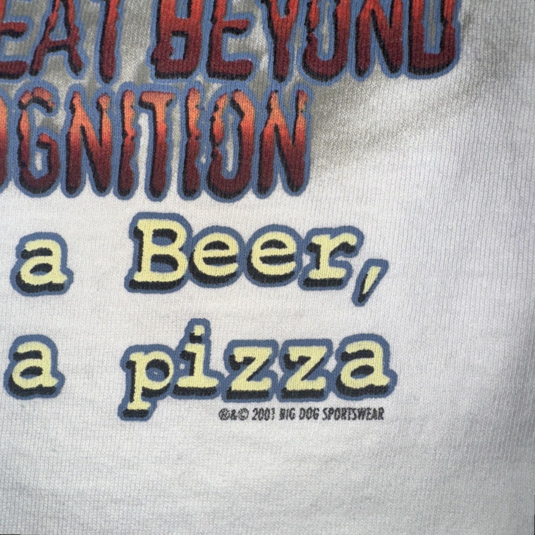 Big Dogs VINTAGE Big Dog Barbecue Rules T-Shirt 2XL White Mens Graphic Print BBQ 90s USA Funny Animals Beer Short Sleeve Size US XXL / EU 58 / 5 - 3 Thumbnail
