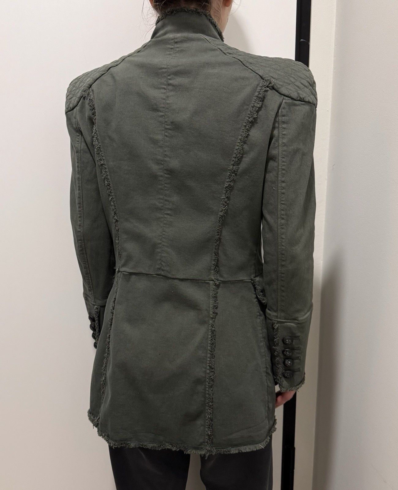 Pierre Balmain Pierre Balmain Double Breasted Military Napoleon Blazer Size XS / US 0-2 / IT 36-38 - 8 Thumbnail