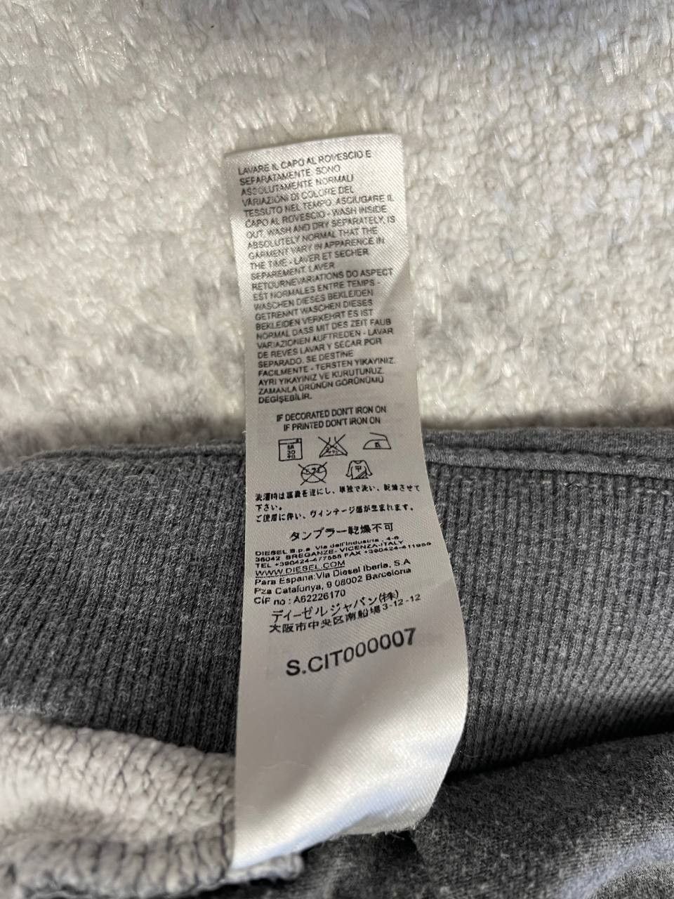 Diesel Diesel Hoodie Mens Pullover Sweatshirt Casual Streetwear M Size US M / EU 48-50 / 2 - 11 Thumbnail