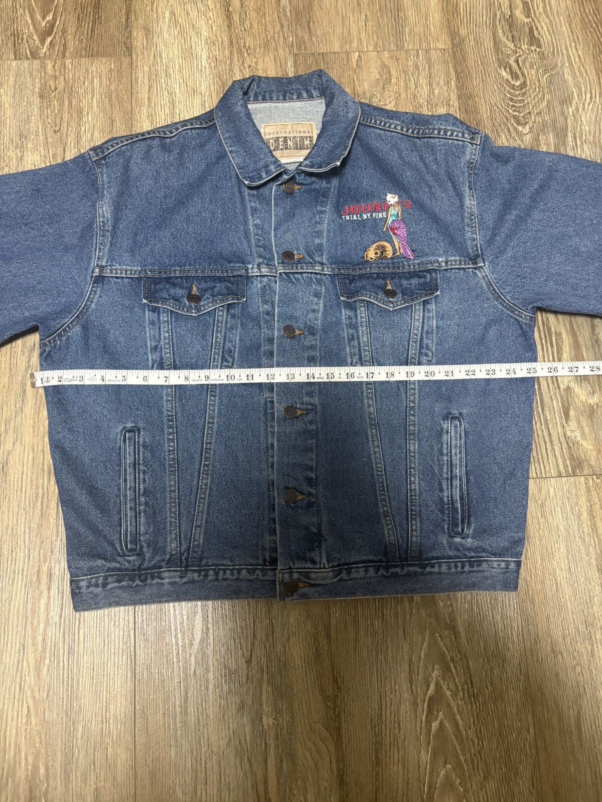 Other Journey “Trial By Fire” Jean Jacket Size US L / EU 52-54 / 3 - 3 Thumbnail