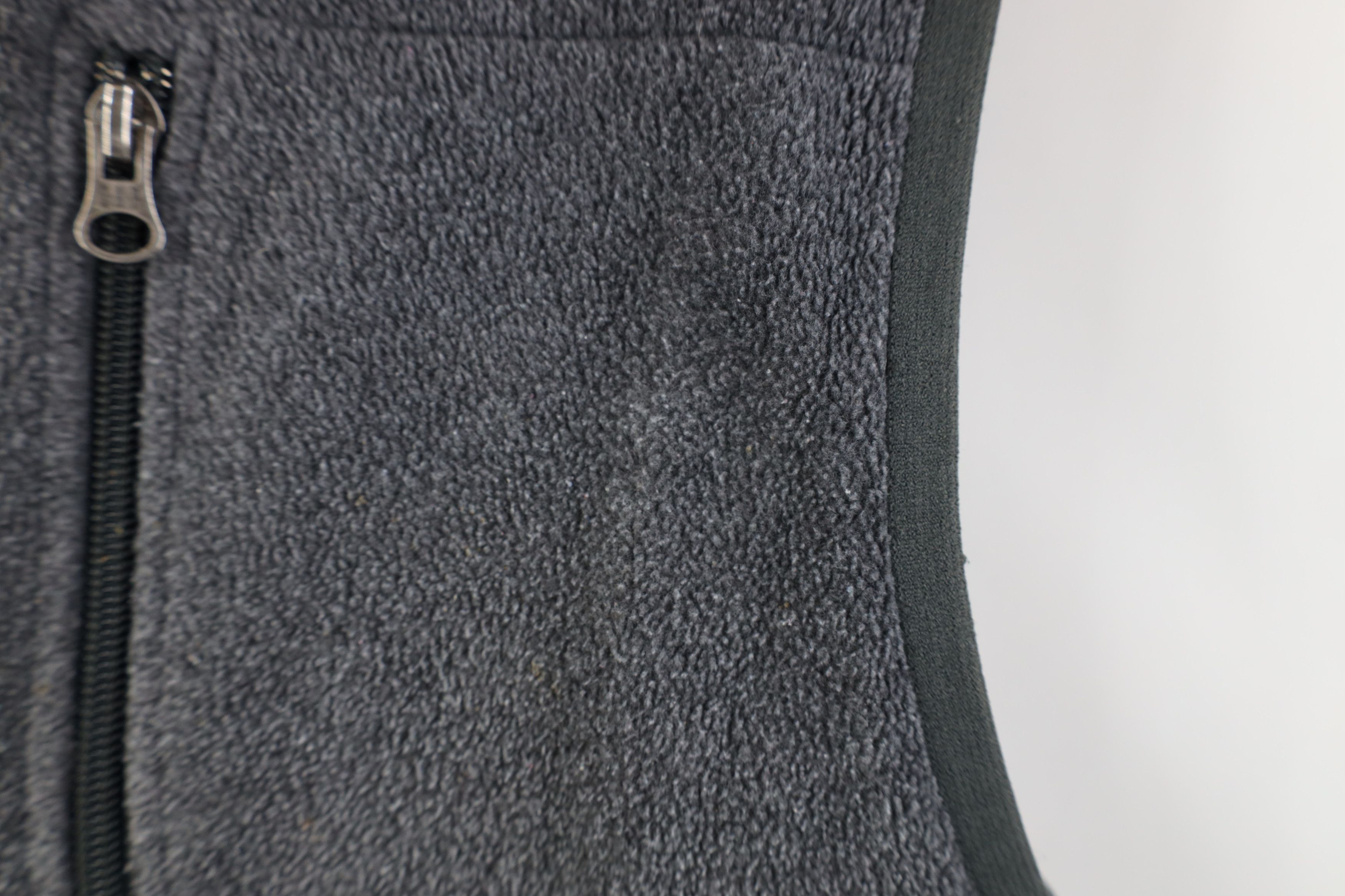 Gap Vintage 90s Gap Blank Full Zip Fleece Vest Jacket Gray Size US M / EU 48-50 / 2 - 5 Thumbnail