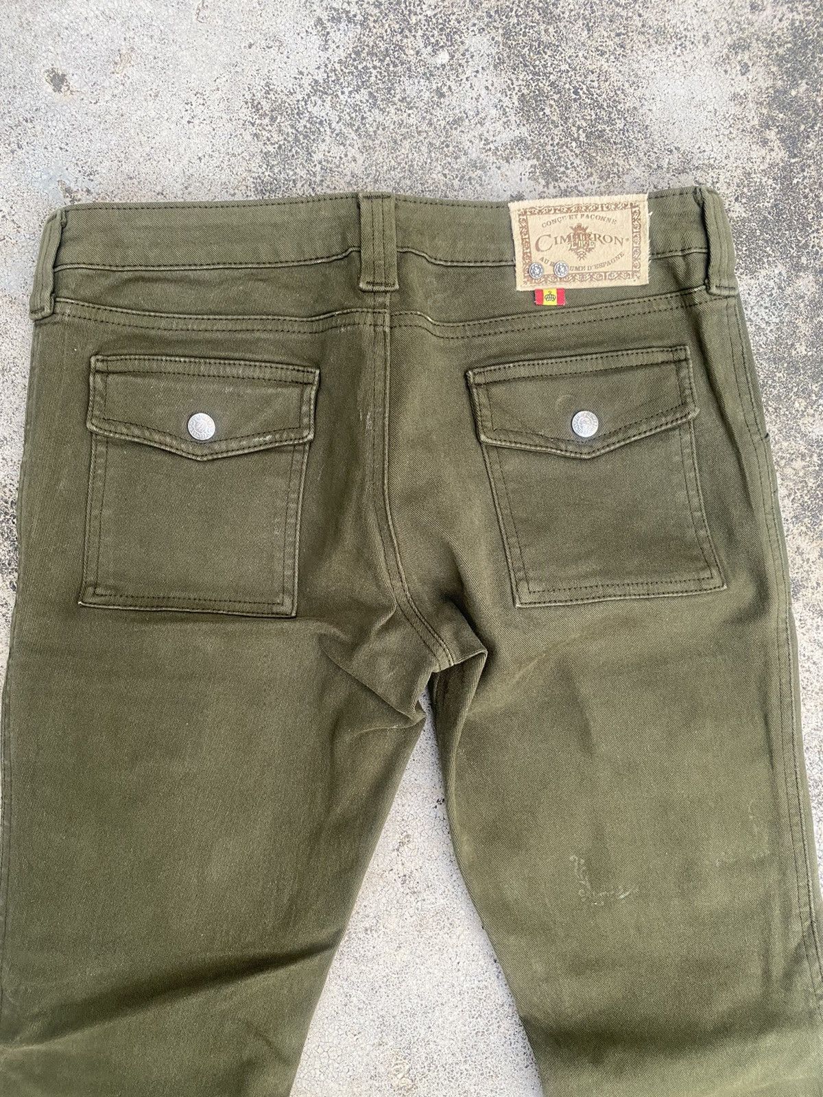Japanese Brand Flare Jeans Cimarron Bushpant Strechable Bootcut Size US 29 - 22 Thumbnail