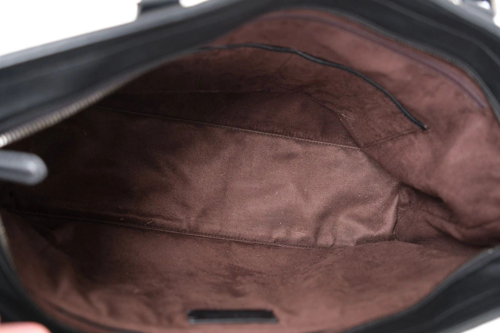 Ermenegildo Zegna New Ermenegildo Zegna Lambskin Leather Briefcase Travel Bag Size ONE SIZE - 8 Thumbnail