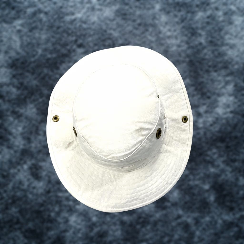 Tilley Tilley Boonie Hat Mens 7 White Cotton Duck Outdoor Sun Fishing Hiking Trail Size ONE SIZE - 1 Thumbnail
