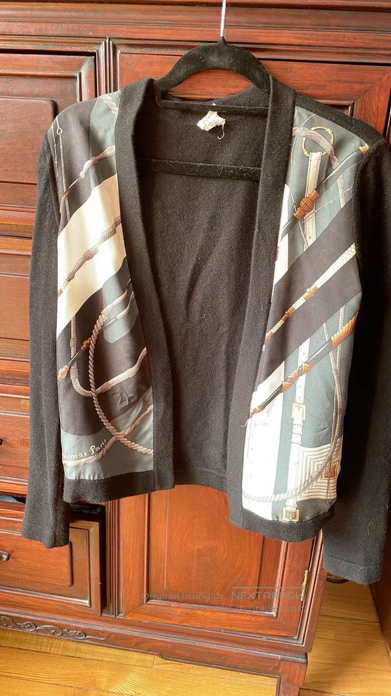 Hermes Hermes Classic Cashmere and Silk Open Cardigan Size XXS / US 00 / IT 34 - 1 Thumbnail