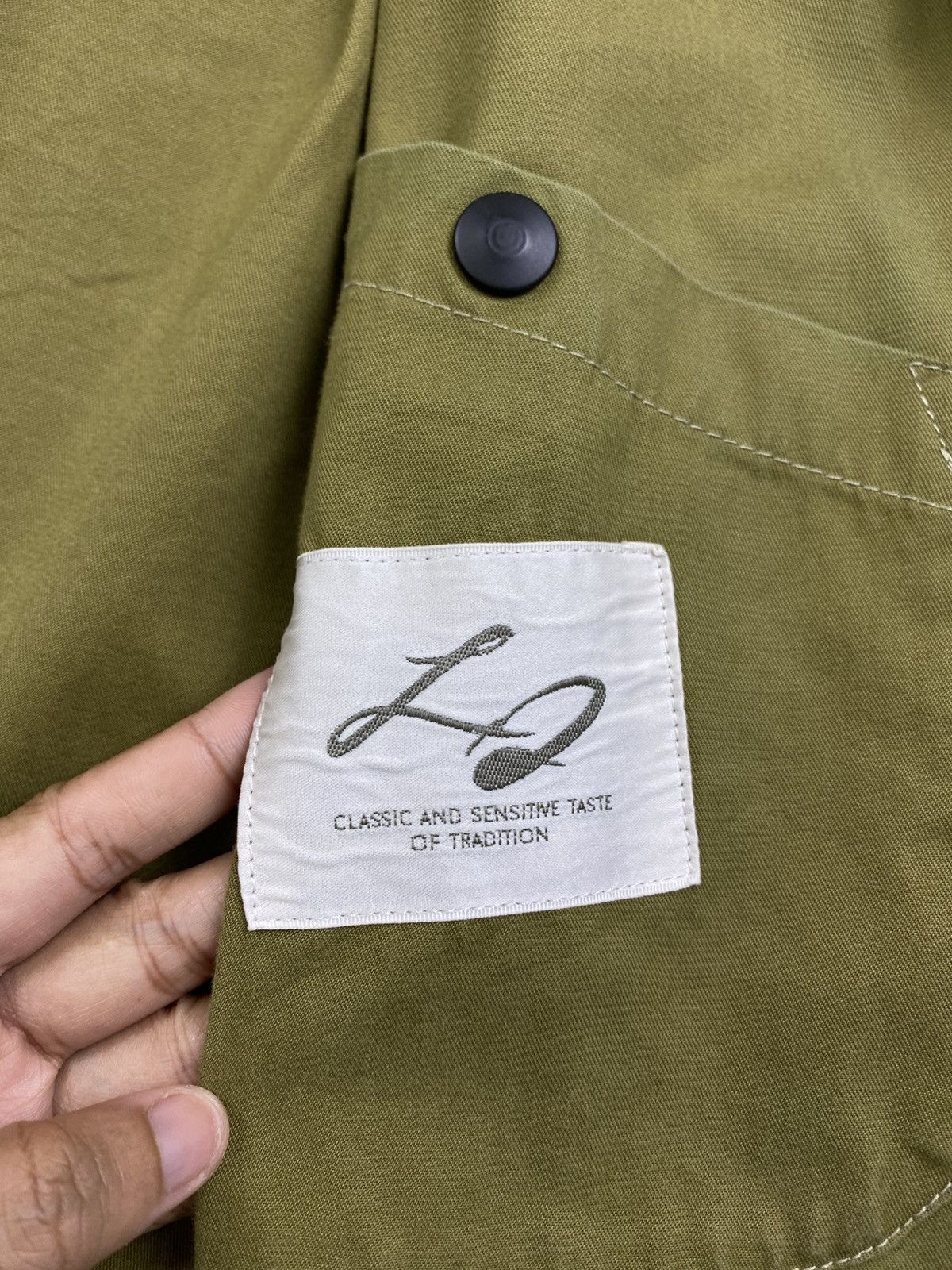 Yohji Yamamoto Vintage Yohji Yamamoto LQ Limited Design Button Jacket Size US M / EU 48-50 / 2 - 10 Thumbnail