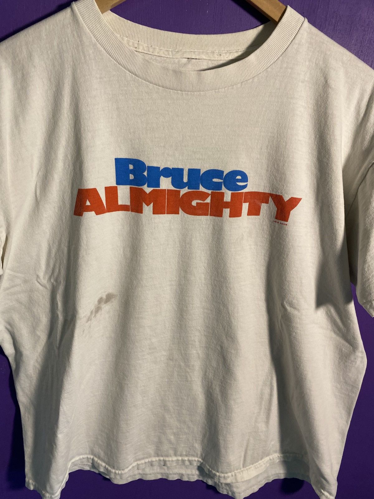 Other Vintage 2003 Bruce almighty movie t-shirt Size US L / EU 52-54 / 3 - 3 Thumbnail