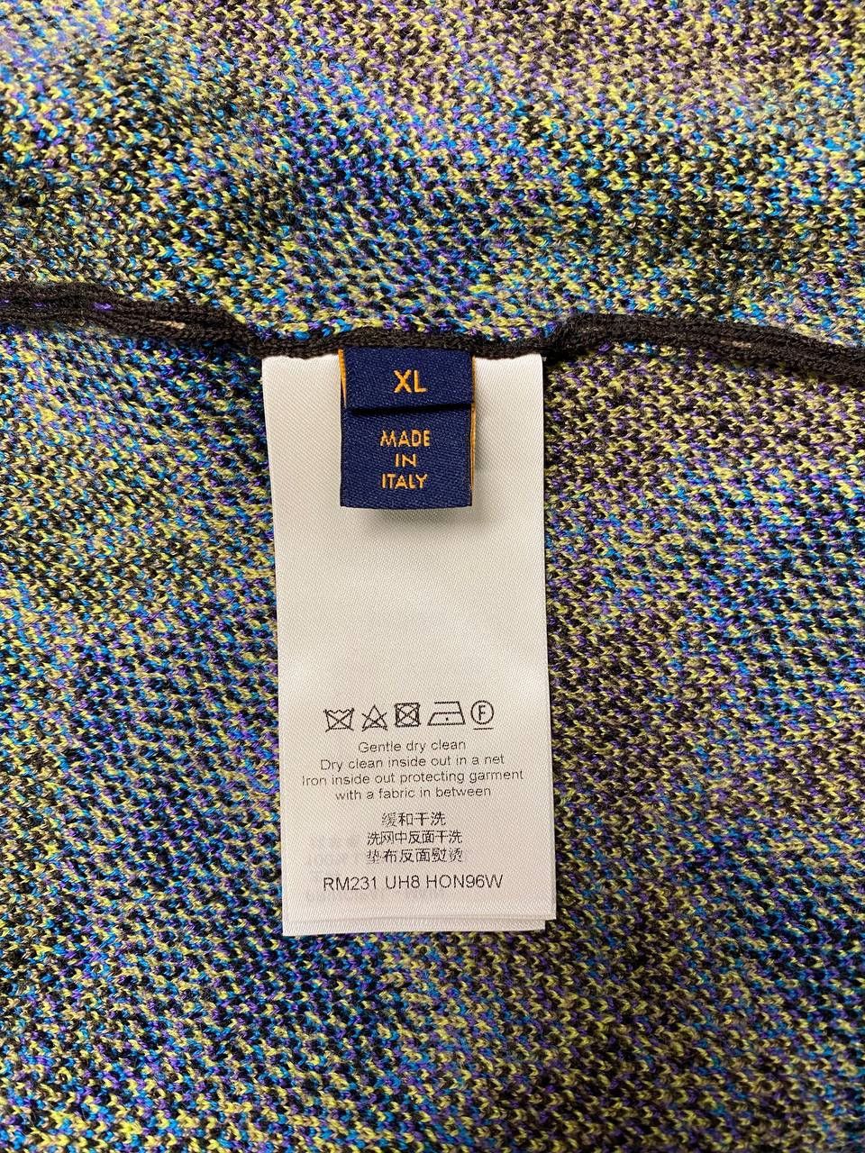 Louis Vuitton Louis Vuitton Monogram Knit Wool Jacket Size US XL / EU 56 / 4 - 8 Thumbnail