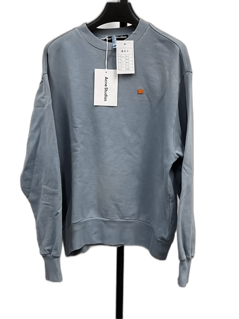 Acne Studios Acne Studios Blue Oversized Sweatshirt SS22 Size US XXS / EU 40 - 1 Thumbnail
