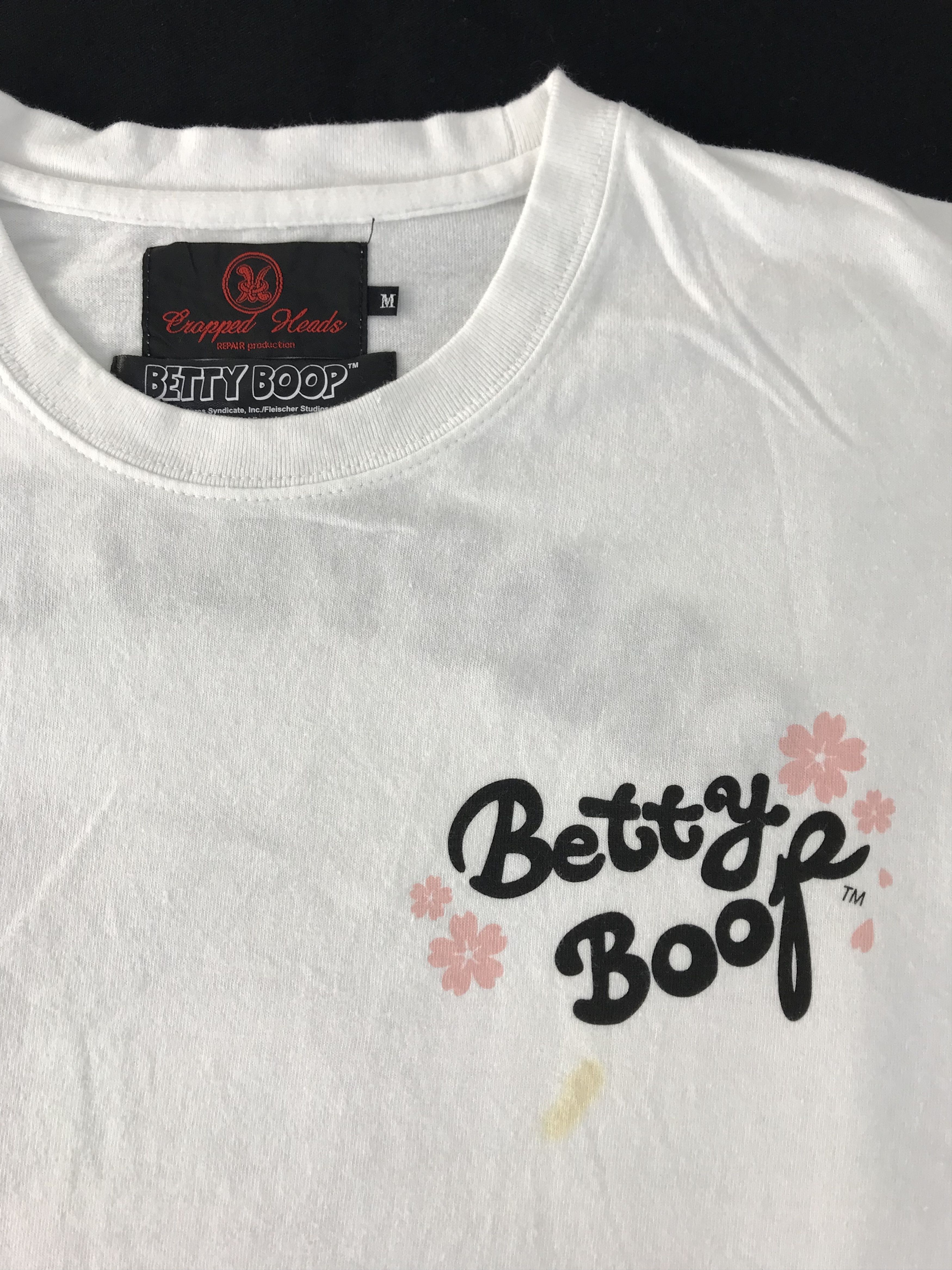 Cartoon Network × Japanese Brand Cropped Heads X Betty Boops Geisha Graphic Art Tee Size M / US 6-8 / IT 42-44 - 5 Thumbnail