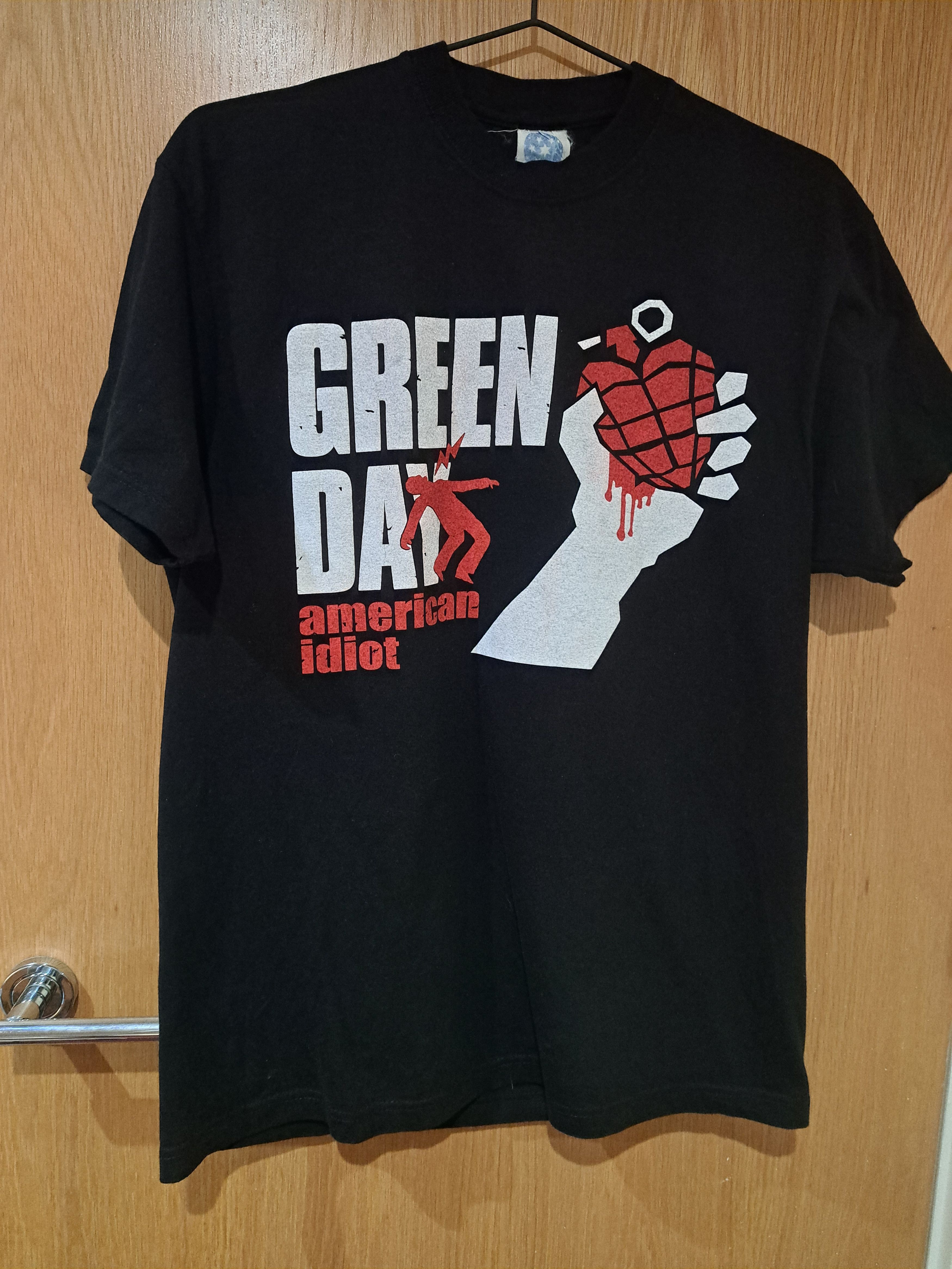 Vintage Green Days 2005 American Idiot euro Tour T-Shirt