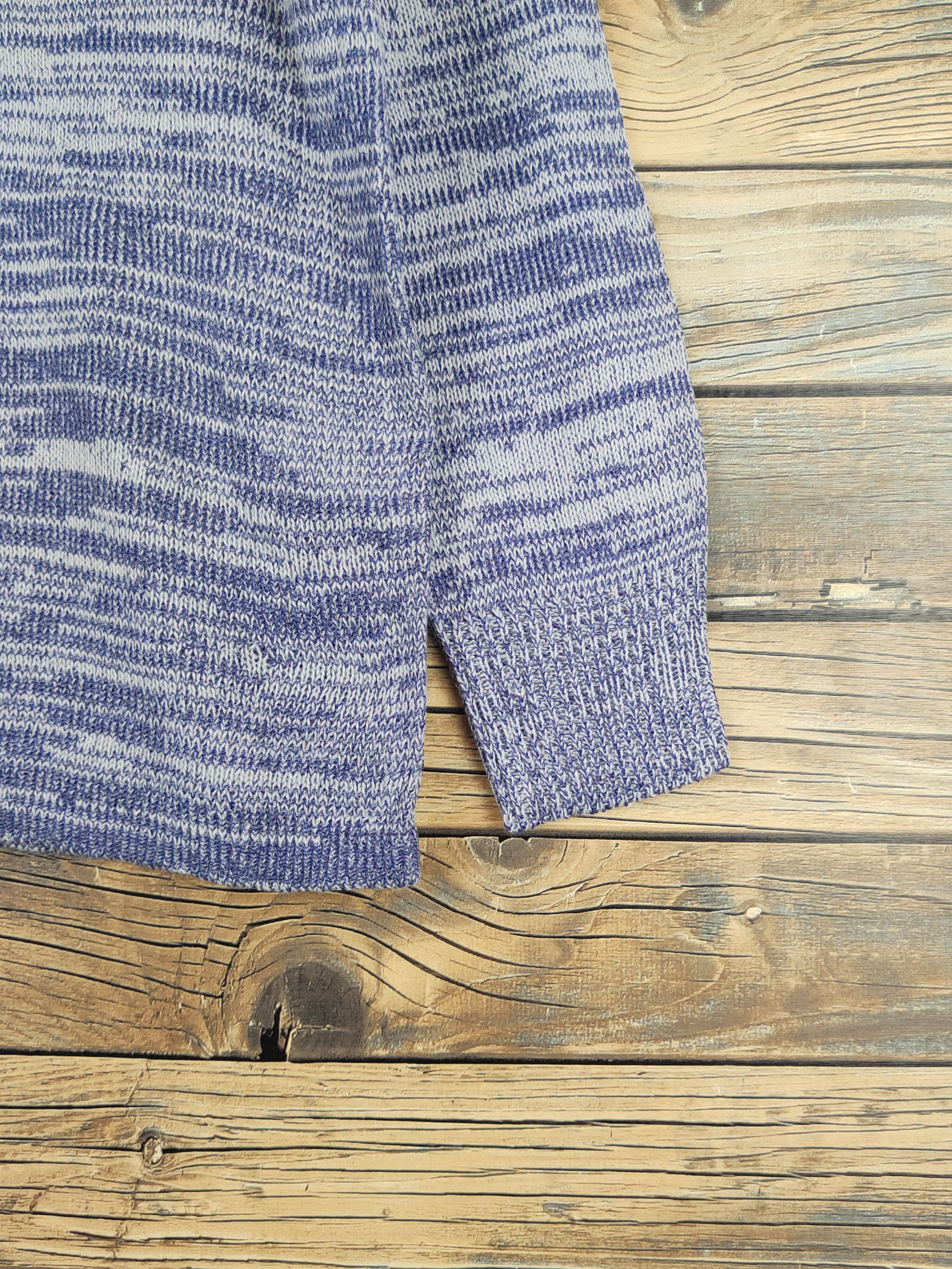 Japanese Brand Ventviolet Blue Gray Knitwear Sweatshirts #W1095 Size US M / EU 48-50 / 2 - 6 Thumbnail
