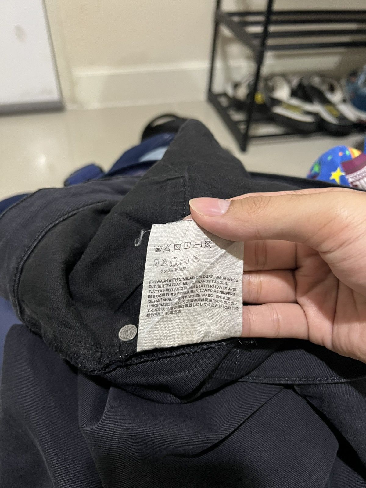 Acne Studios Faded Acne Studios Ace Ups Black Jeans Size US 31 - 14 Thumbnail