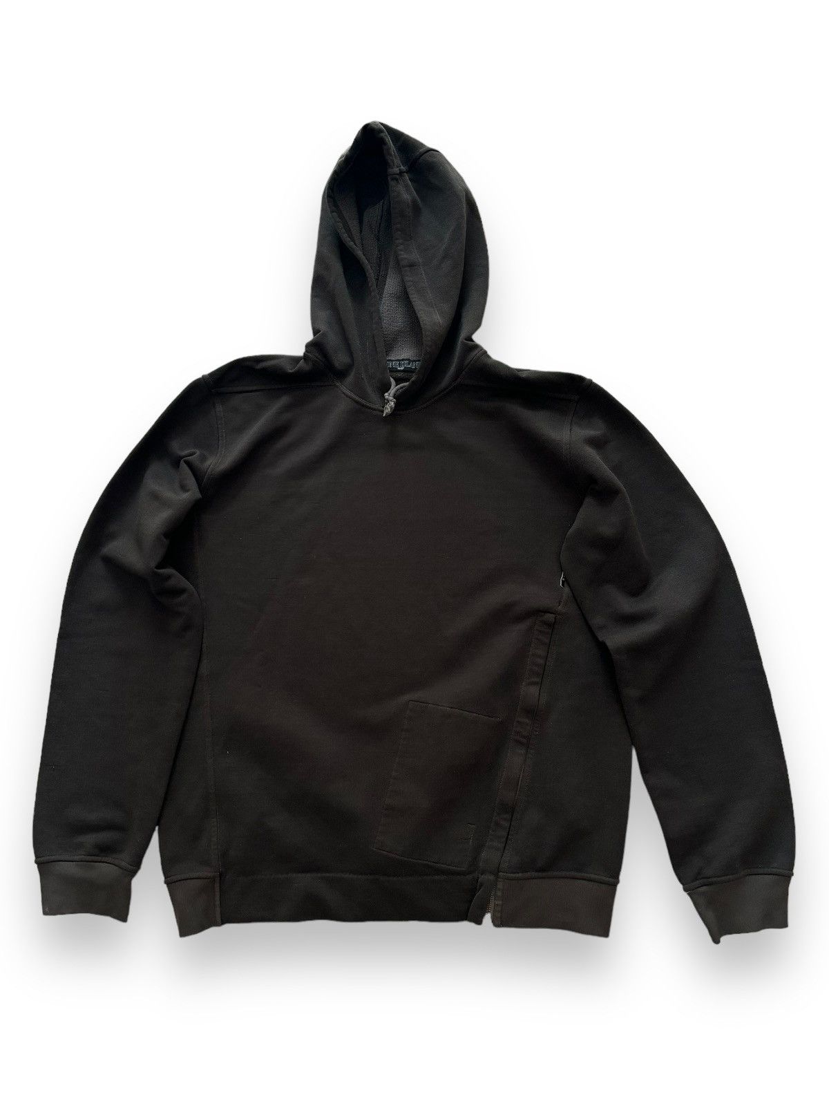 image of Errolson Hugh x Stone Island Vintage Stone Island Shadow Project Hoodie Aw12 in Black (Size Large)