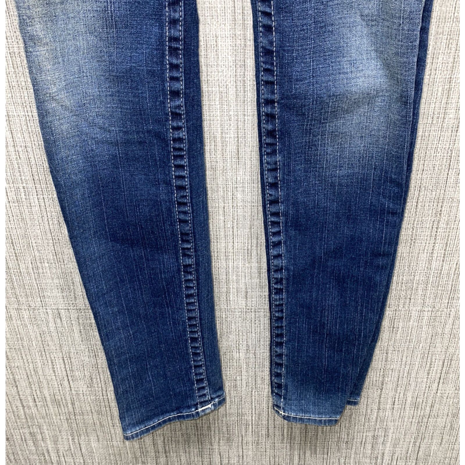 True Religion True Religion Womens Jeans Skinny Denim Blue 29 x 32 USA MADE Size 29" - 3 Thumbnail
