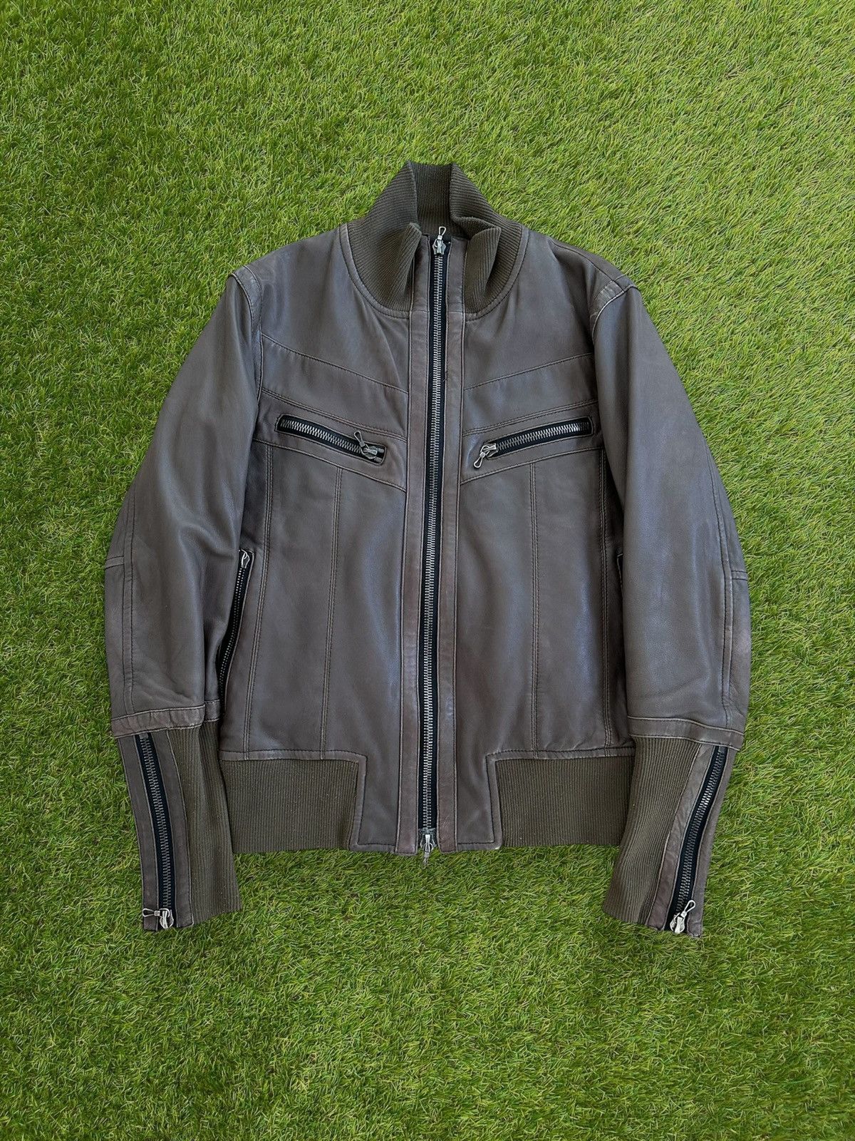 Shellac Shellac n2b leather jacket | Grailed
