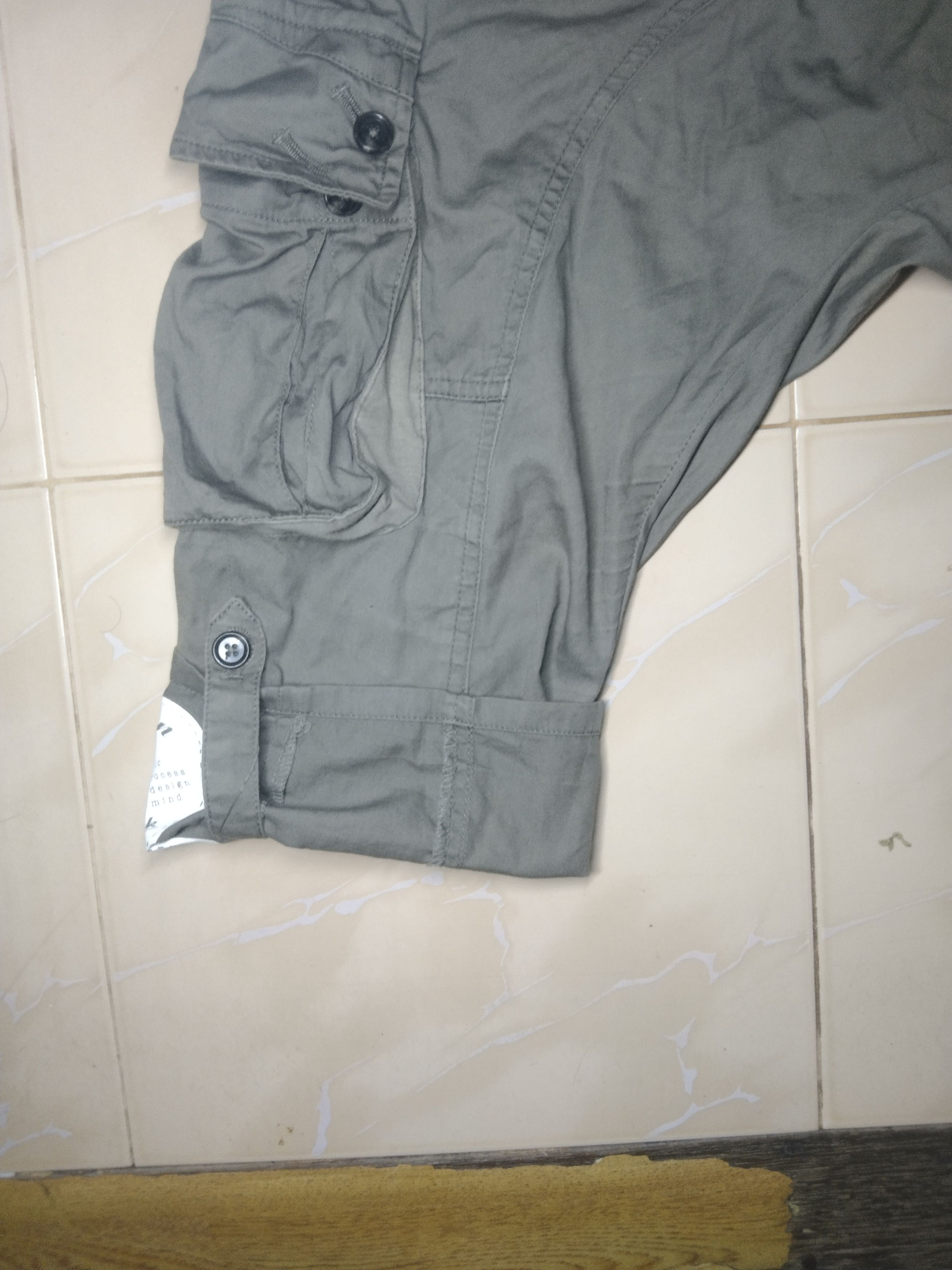 Japanese Brand × PPFM PPFM Dropped Crotch Drawstring Parachute Short Pants Size US 31 - 8 Thumbnail