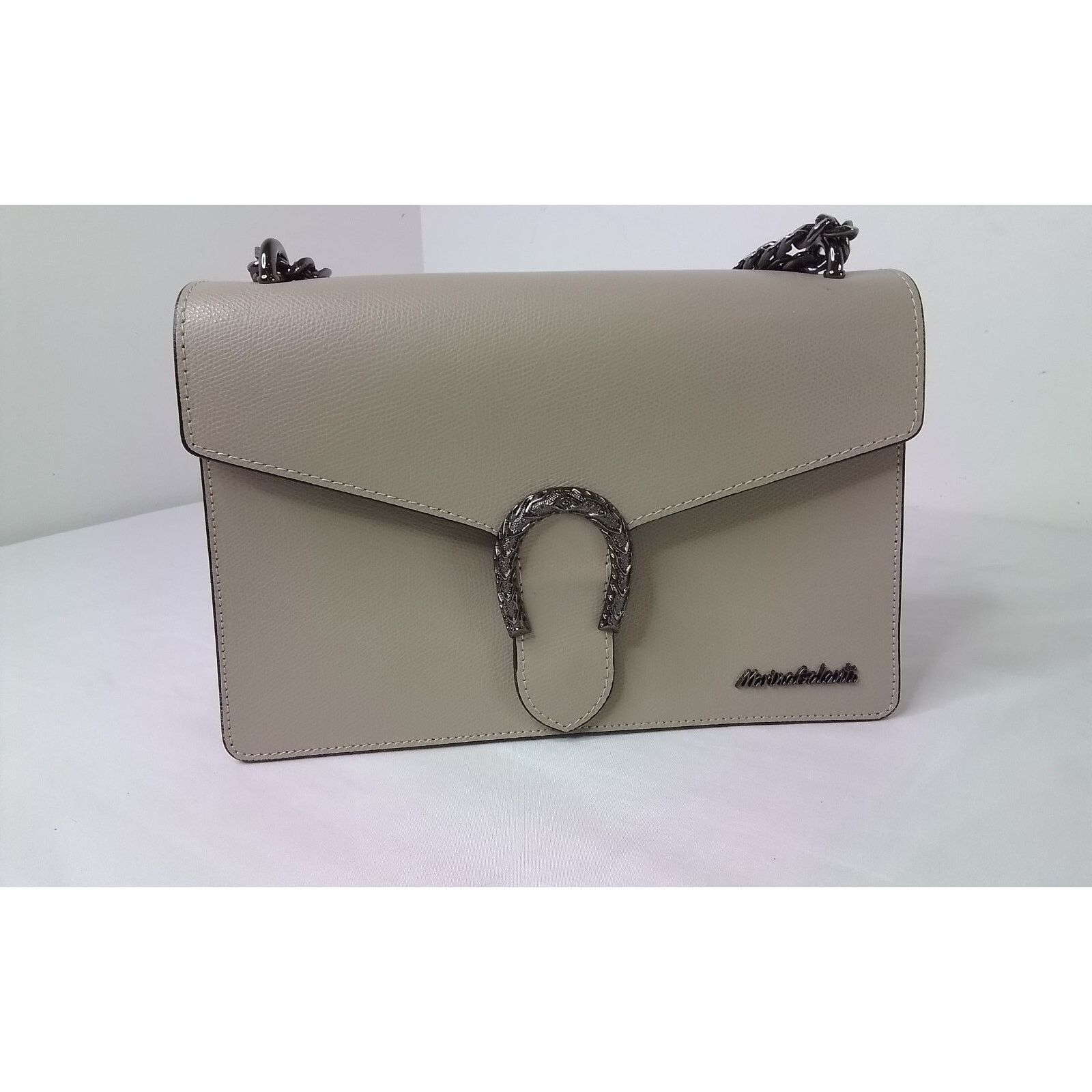 Other Marina Galanti Handbag Purse Leather with Silver Chain Strap Size ONE SIZE - 5 Thumbnail