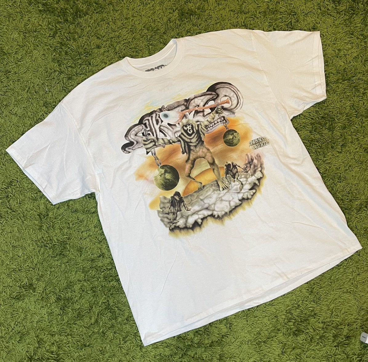 Travis Scott Travis Scott Utopia Tour Skitzo Circus Maximus 2023 Size XL Size US XL / EU 56 / 4 - 1 Thumbnail