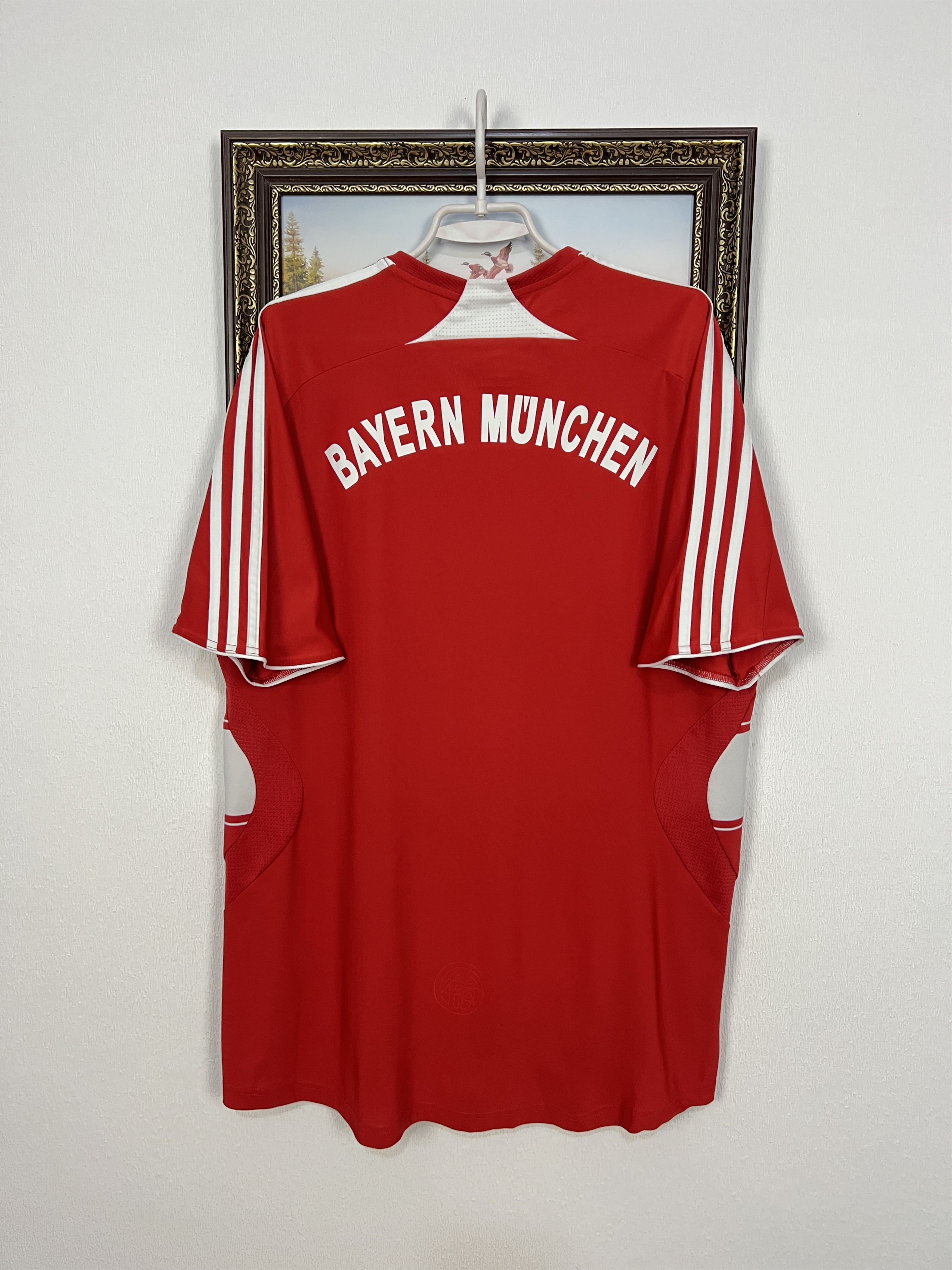Adidas Bayern Munich Home football shirt 2007 Soccer Adidas Size US XL / EU 56 / 4 - 12 Thumbnail