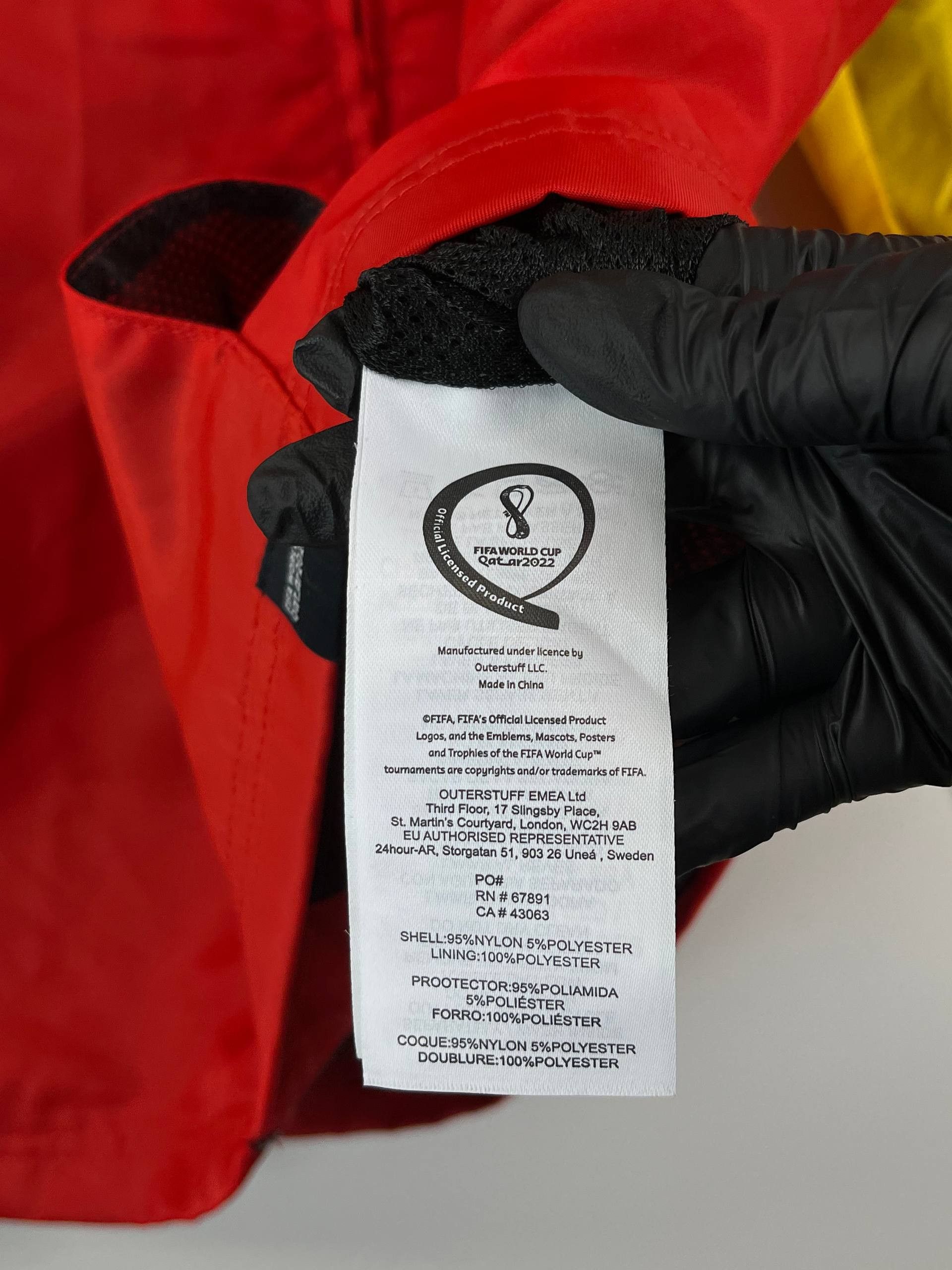 Other FIFA World Cup Qatar 2022 Spain Jacket Official Product Sz M Size US M / EU 48-50 / 2 - 4 Thumbnail