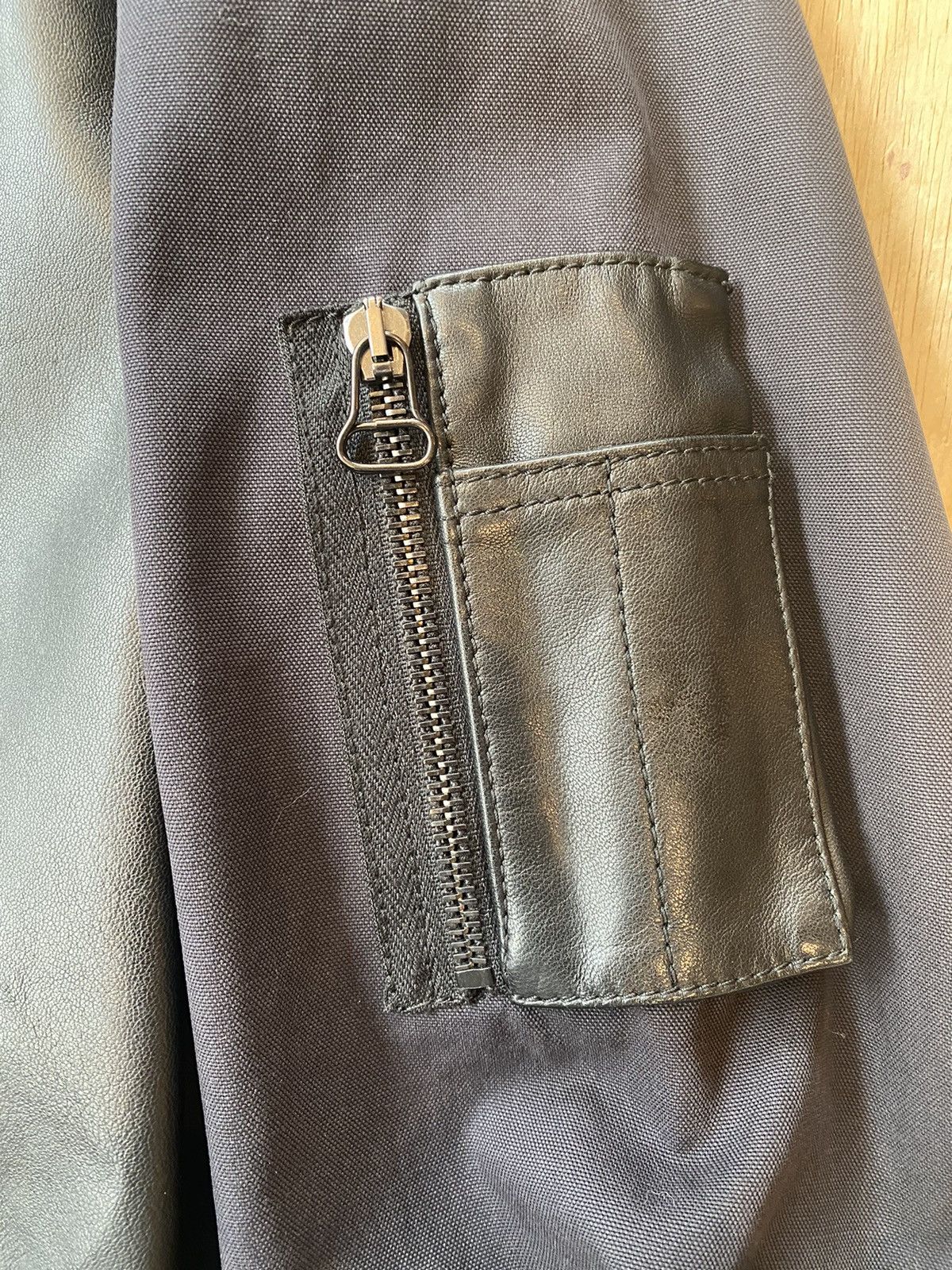 Lanvin LANVIN Lamb Skin Leather Bomber Size US M / EU 48-50 / 2 - 4 Thumbnail