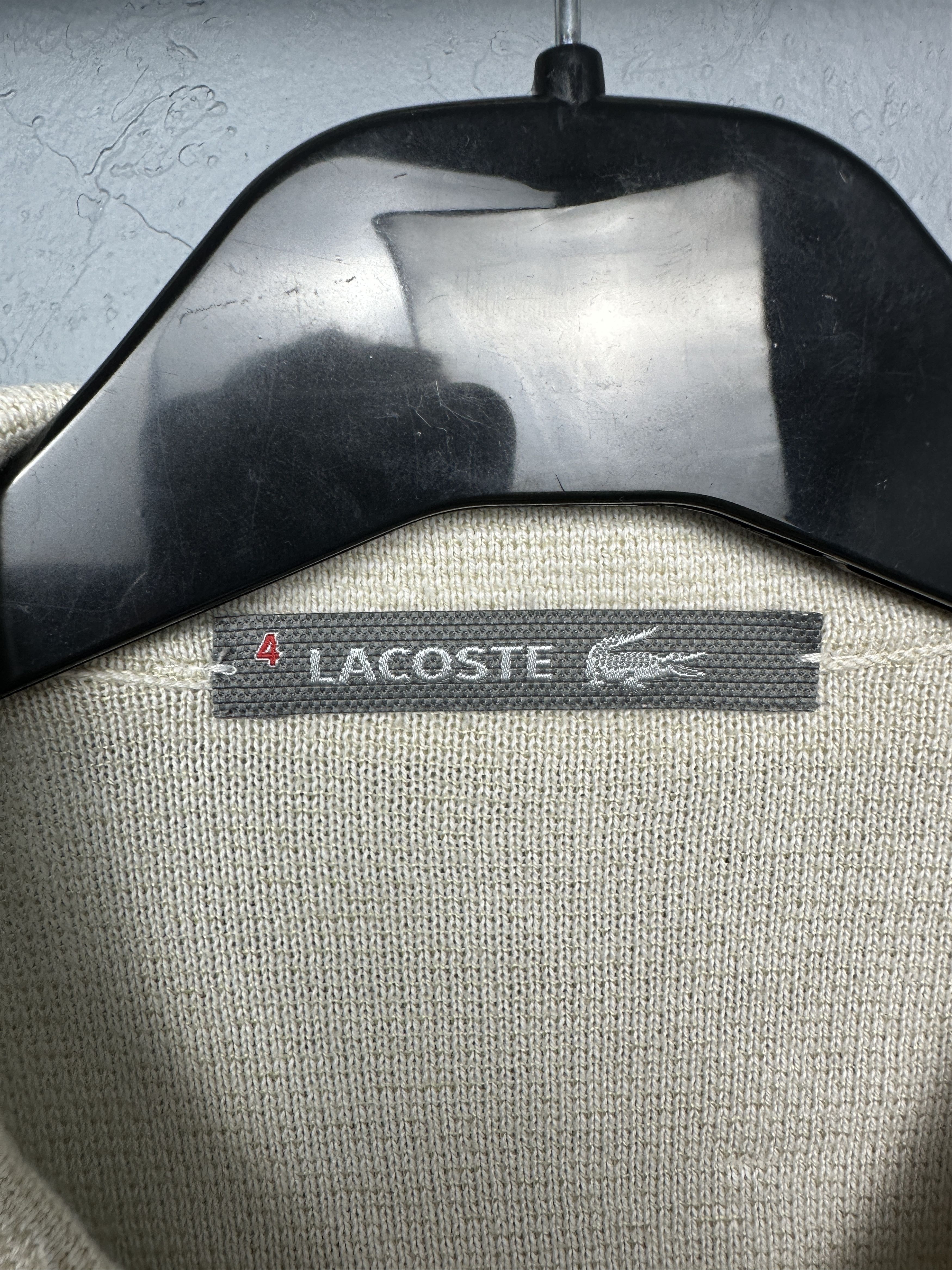 Lacoste Lacoste Vintage Mens Collared Sweater Size 4 M Size US M / EU 48-50 / 2 - 4 Thumbnail