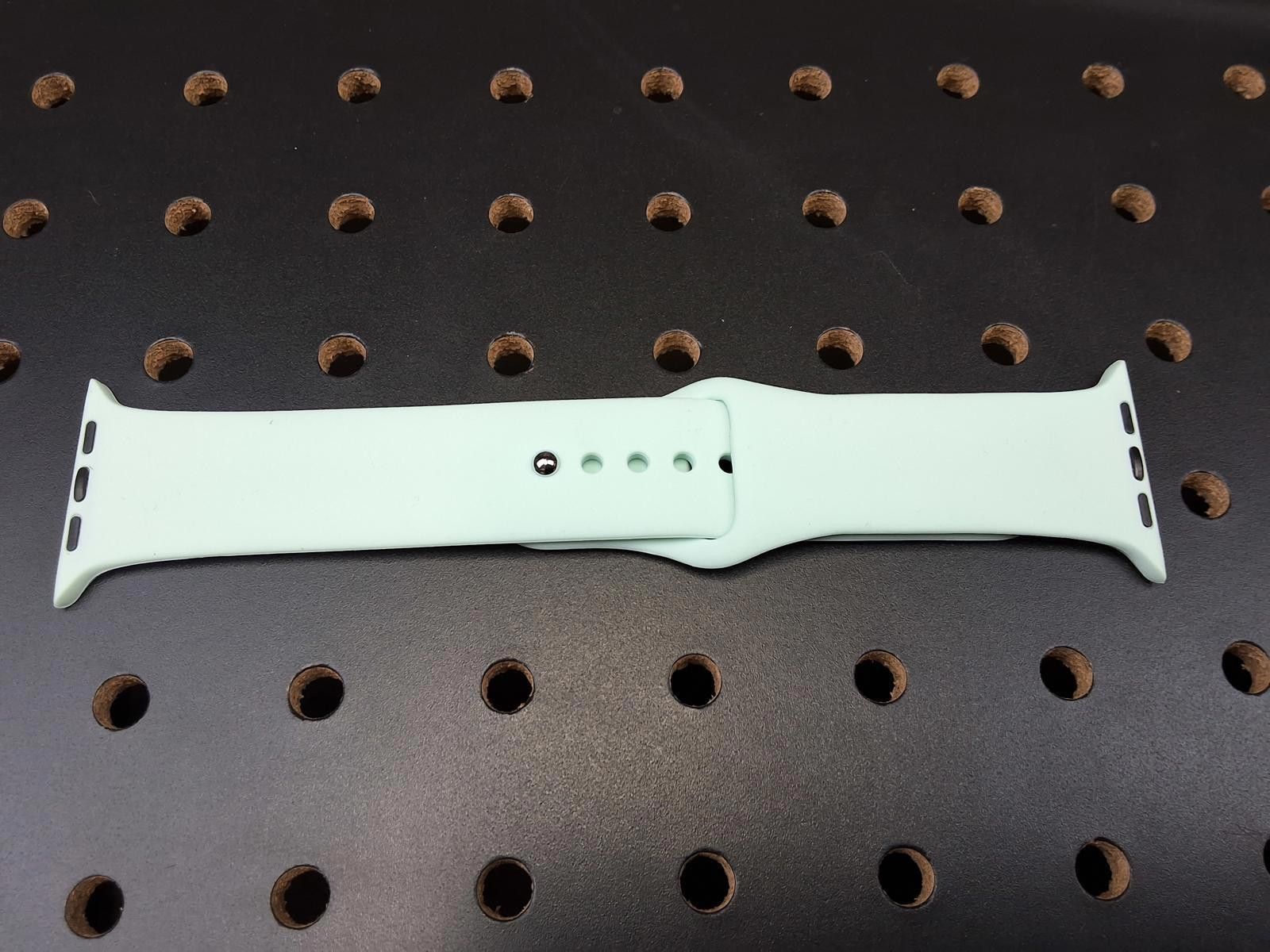 Other Sleek Mint Silicone Smartwatch Band - Comfort Meets Style! Size ONE SIZE - 1 Thumbnail