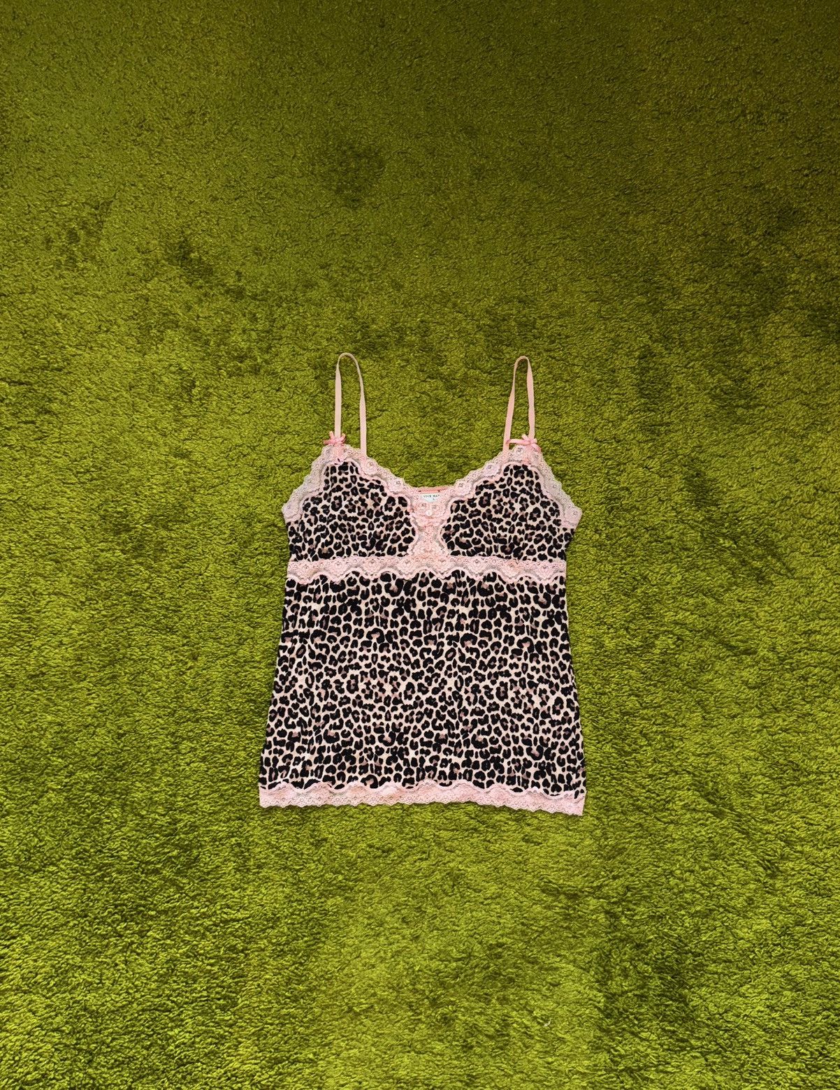 Hysteric Glamour + Vive Maria + avant garde leopard pattern Y2K tank top Size L / US 10 / IT 46 - 1 Thumbnail