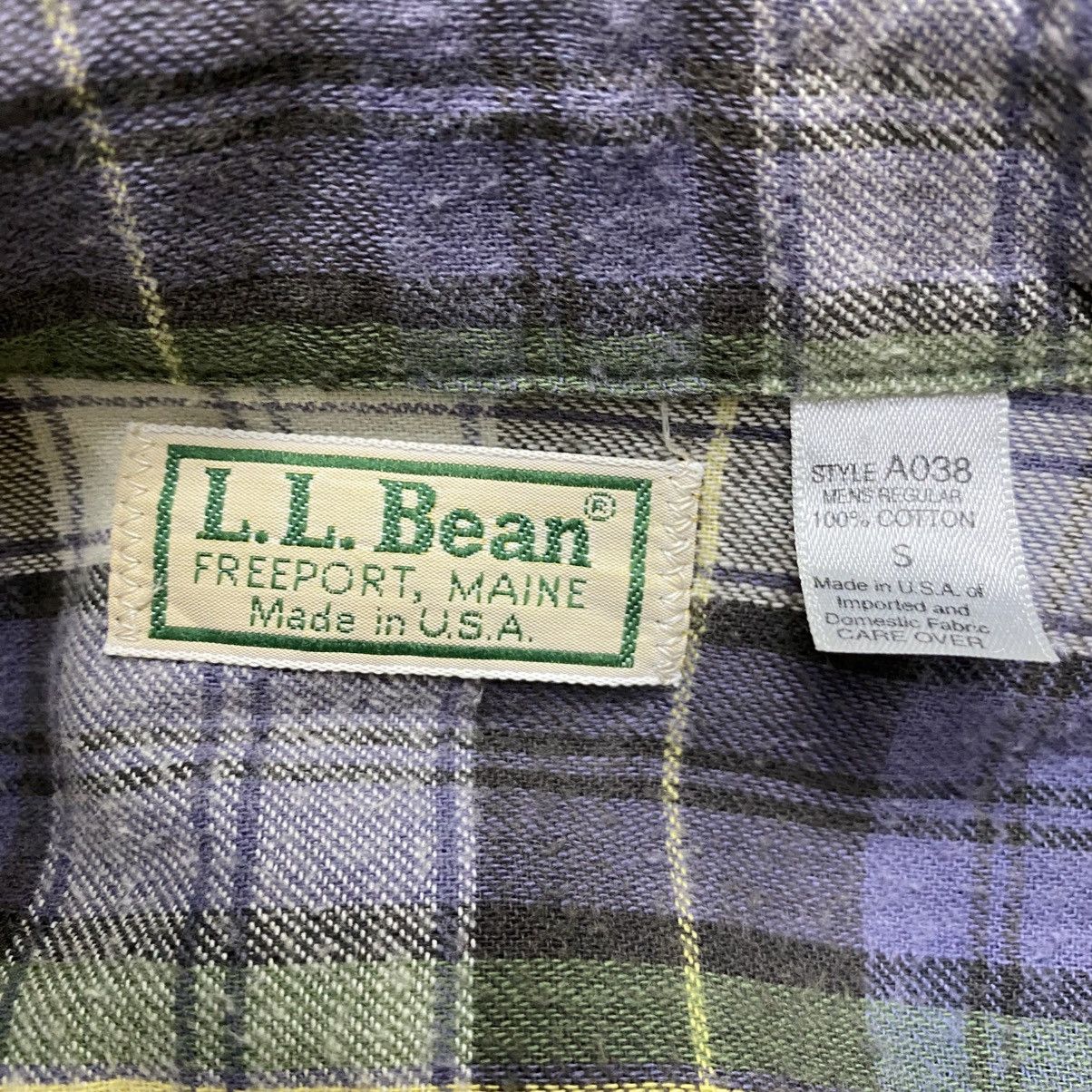 L.L. Bean LL Bean Green Flannel shirt Size US S / EU 44-46 / 1 - 10 Thumbnail