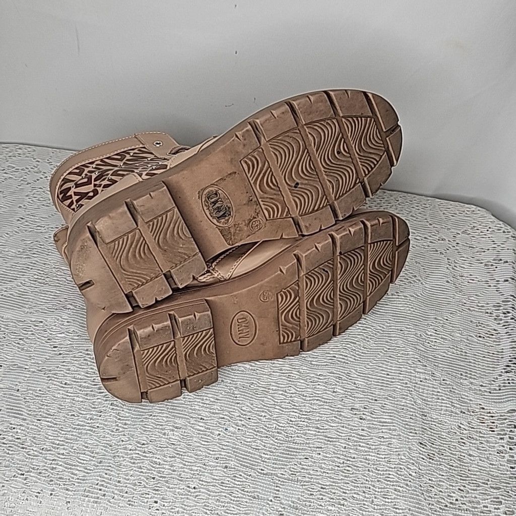 DKNY DKNY Stassi Milly original logo zip up ankle boots sz 5.5 Size US 5.5 / IT 35.5 - 7 Thumbnail