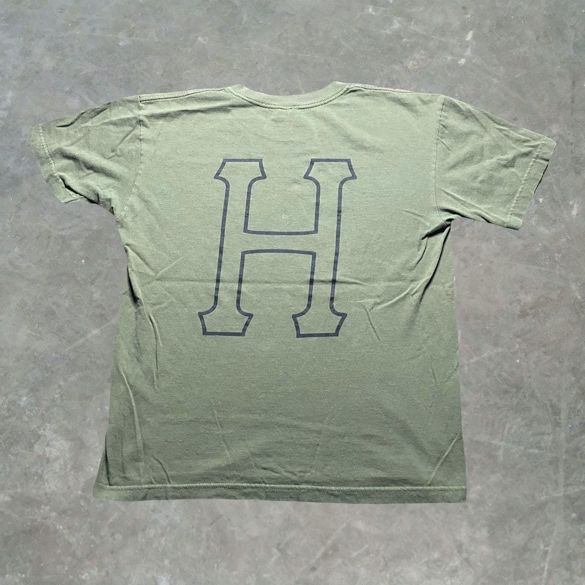 Huf Hur Worldwide Double Sided Graphic T Shirt Size US M / EU 48-50 / 2 - 2 Thumbnail
