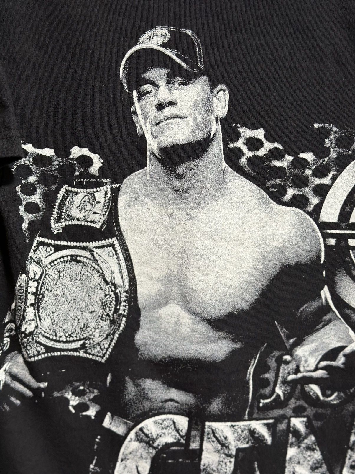Vintage × WWE × WWF Vintage John Cena Wwe Faded Tee Size US S / EU 44-46 / 1 - 2 Thumbnail