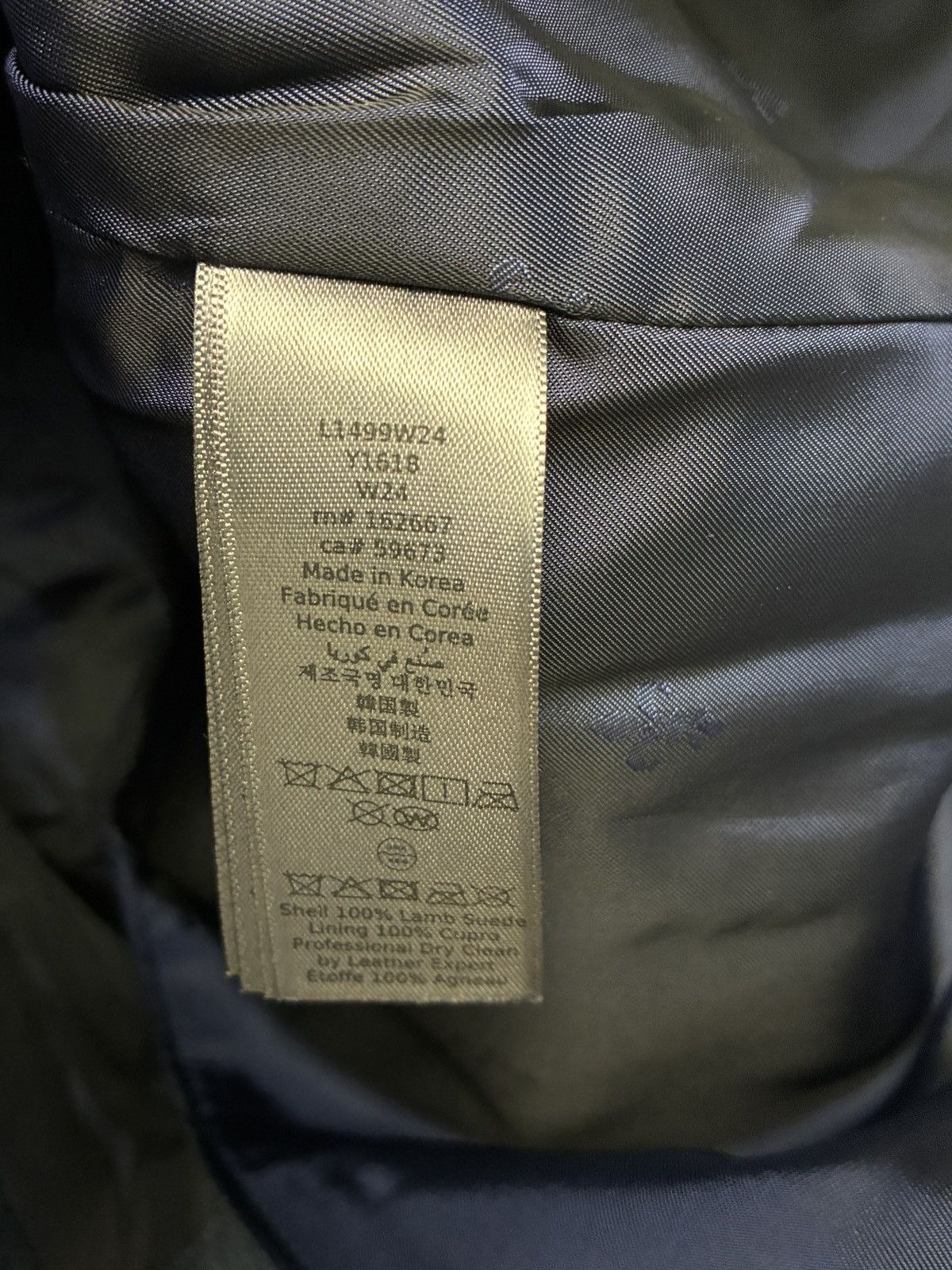 John Varvatos $2498 Rind suede jacket EU 54 USA 44 Size US L / EU 52-54 / 3 - 14 Thumbnail